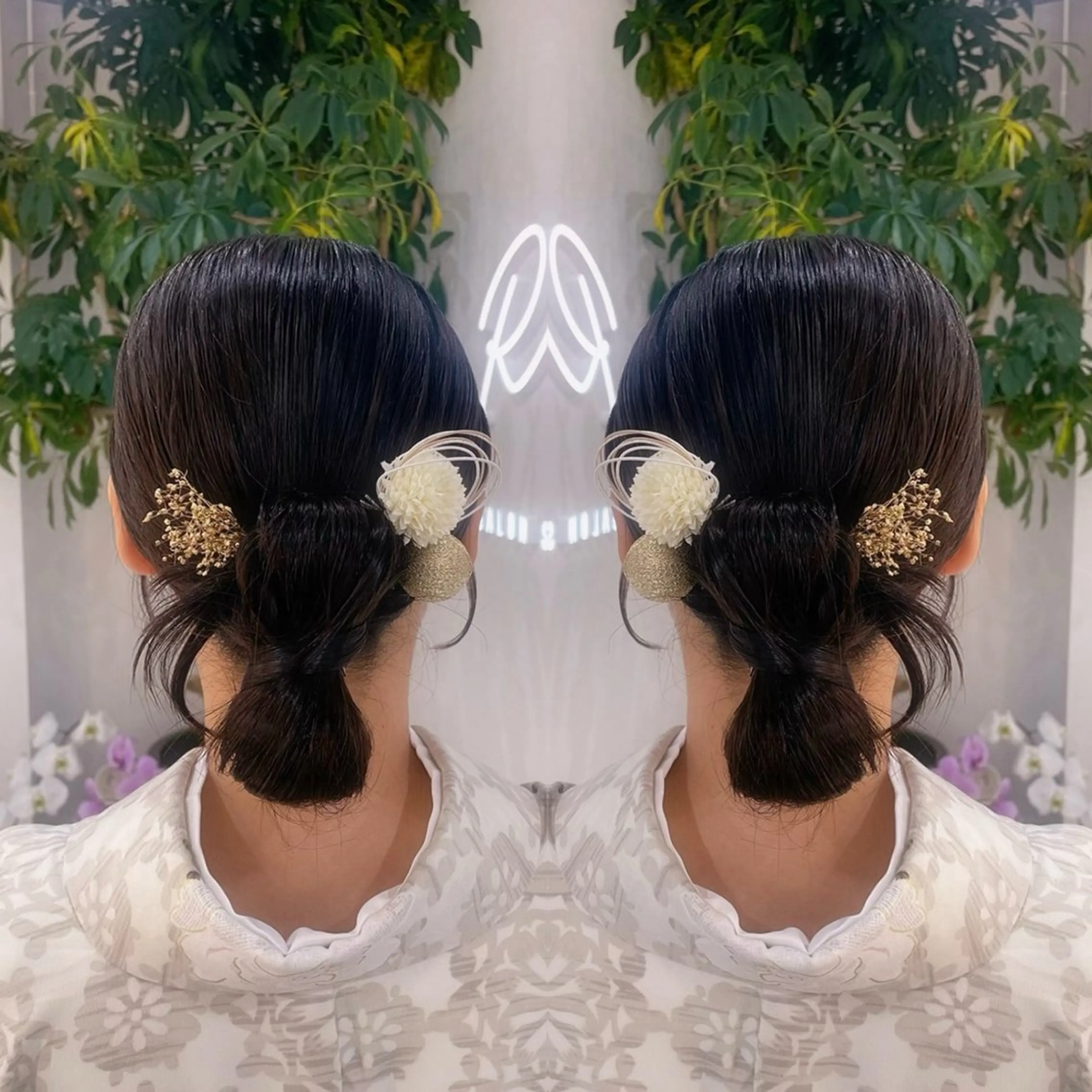 ヘアアレンジ ヘアセット 🤍AIRA🤍のヘアスタイル