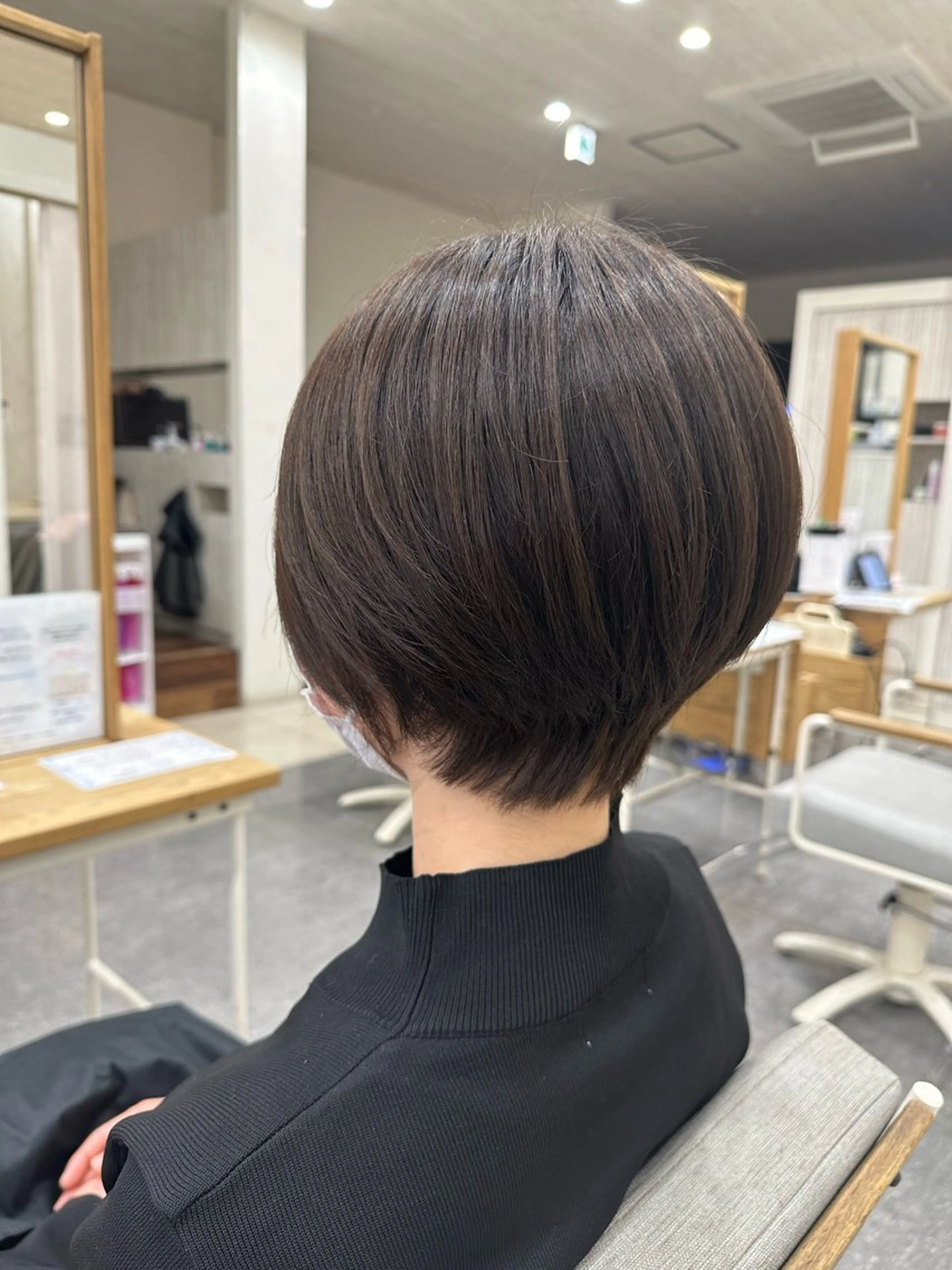 ショート ショートボブ ボブ ショートヘア カット PROGRESS‣‣ 福澤 可音🐯🐝のヘアスタイル
