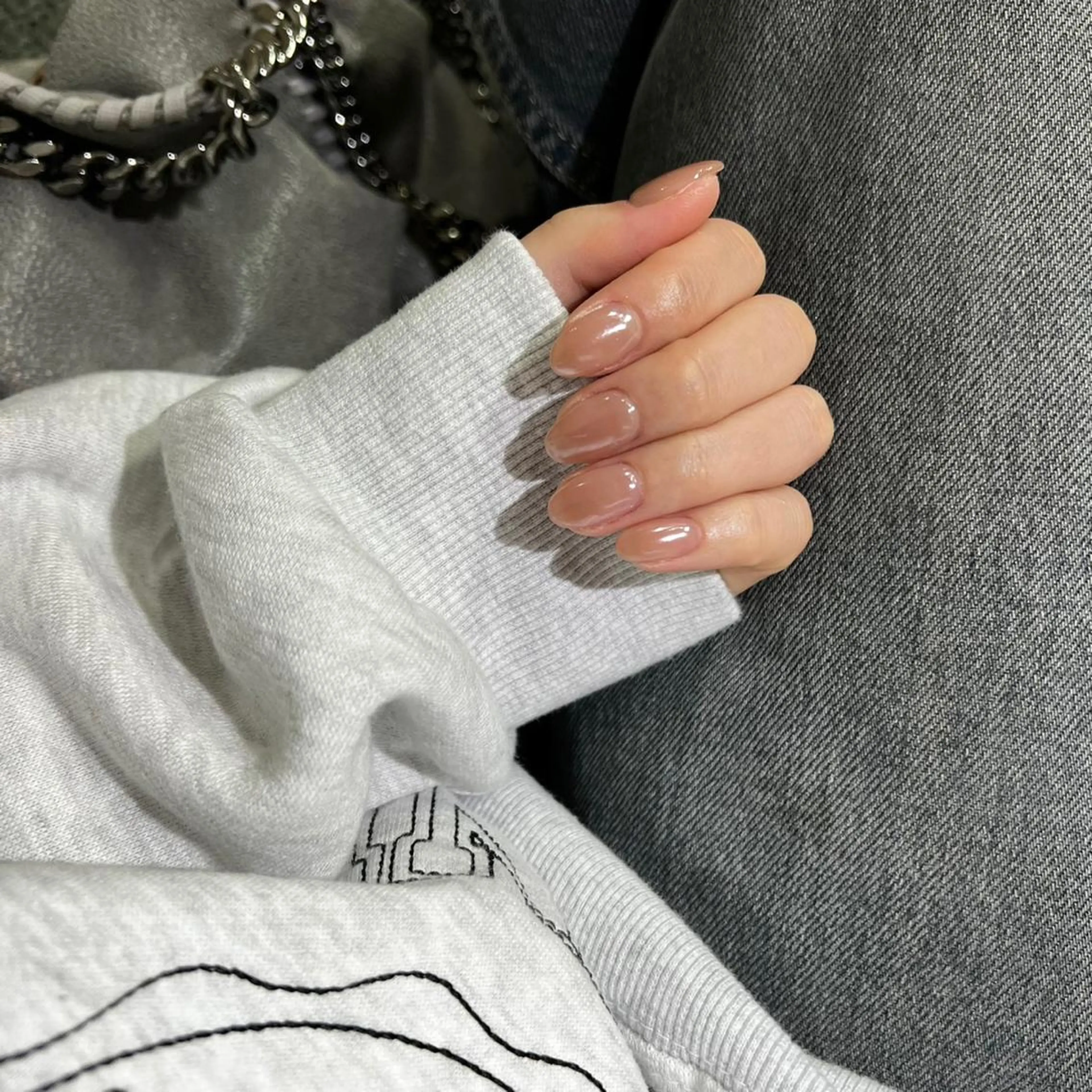 ネイル ミラーネイル 持ち込み ニュアンスネイル ハンドネイル ハンドケア Charme. NOBUKOのネイルデザイン