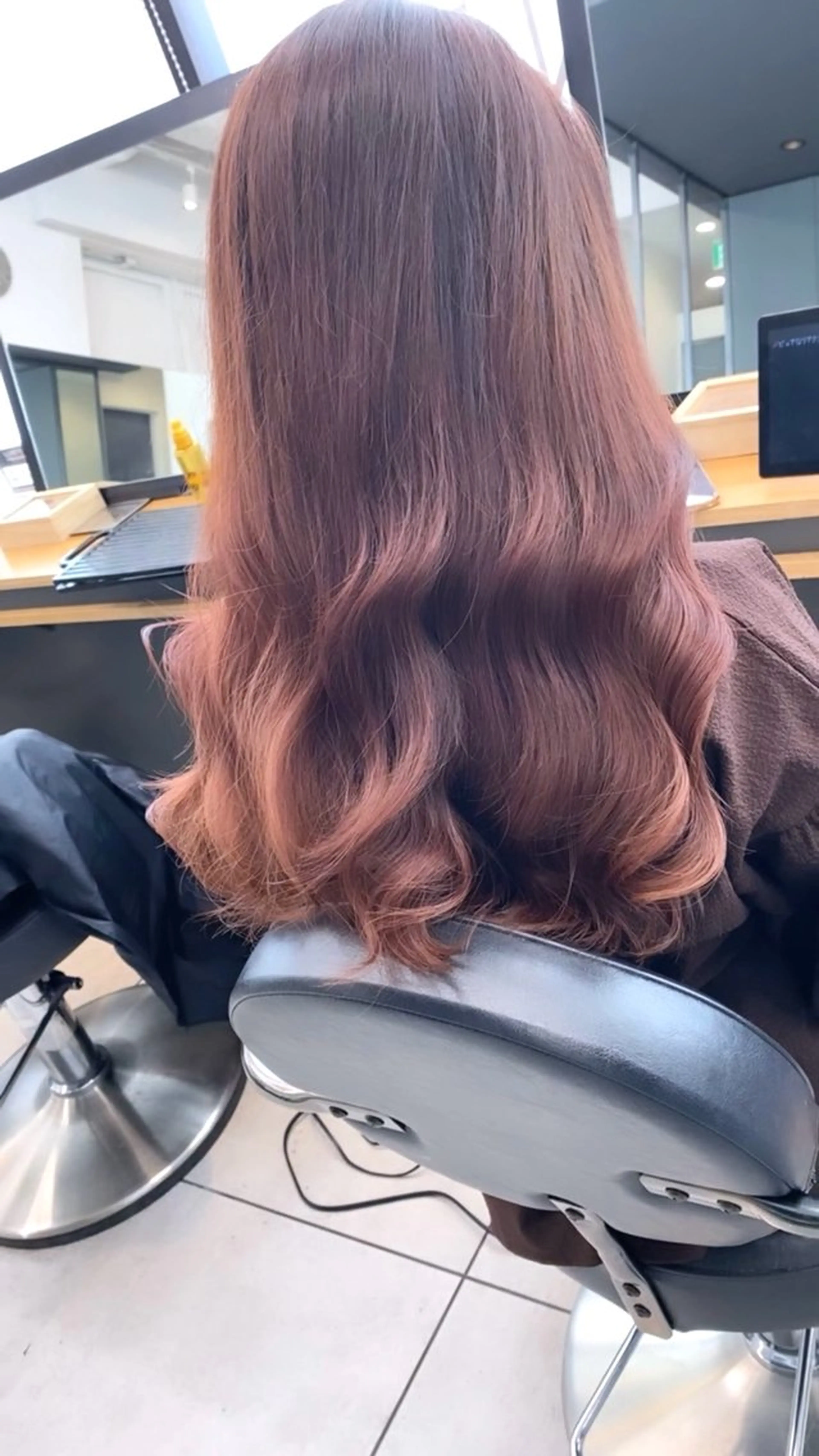 セミロング 阪神尼崎 MASAYAのヘアスタイル