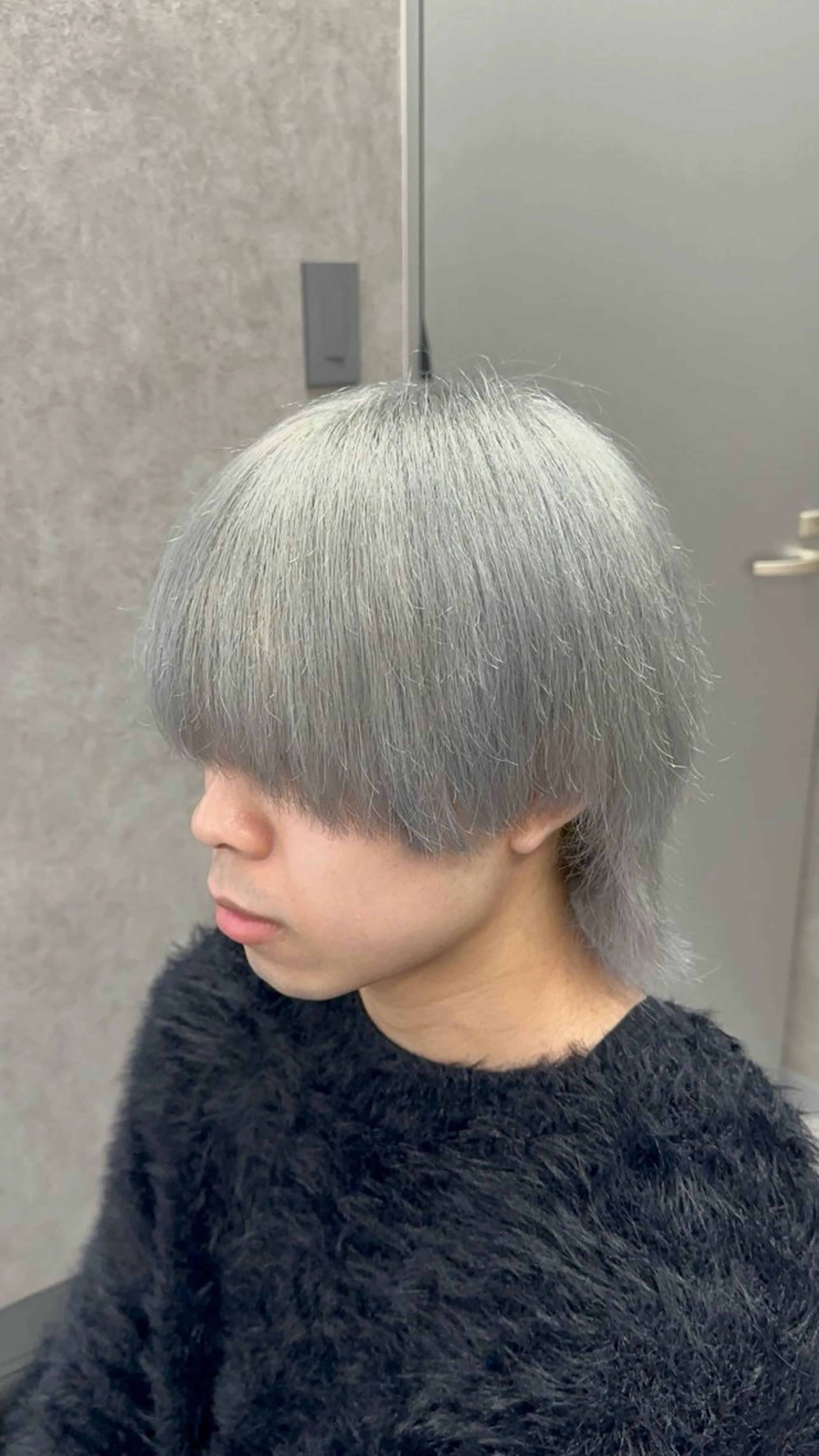 カラー パーマ メンズ シルバー カット ヘアカラー 札幌美容室 /光👑のヘアスタイル