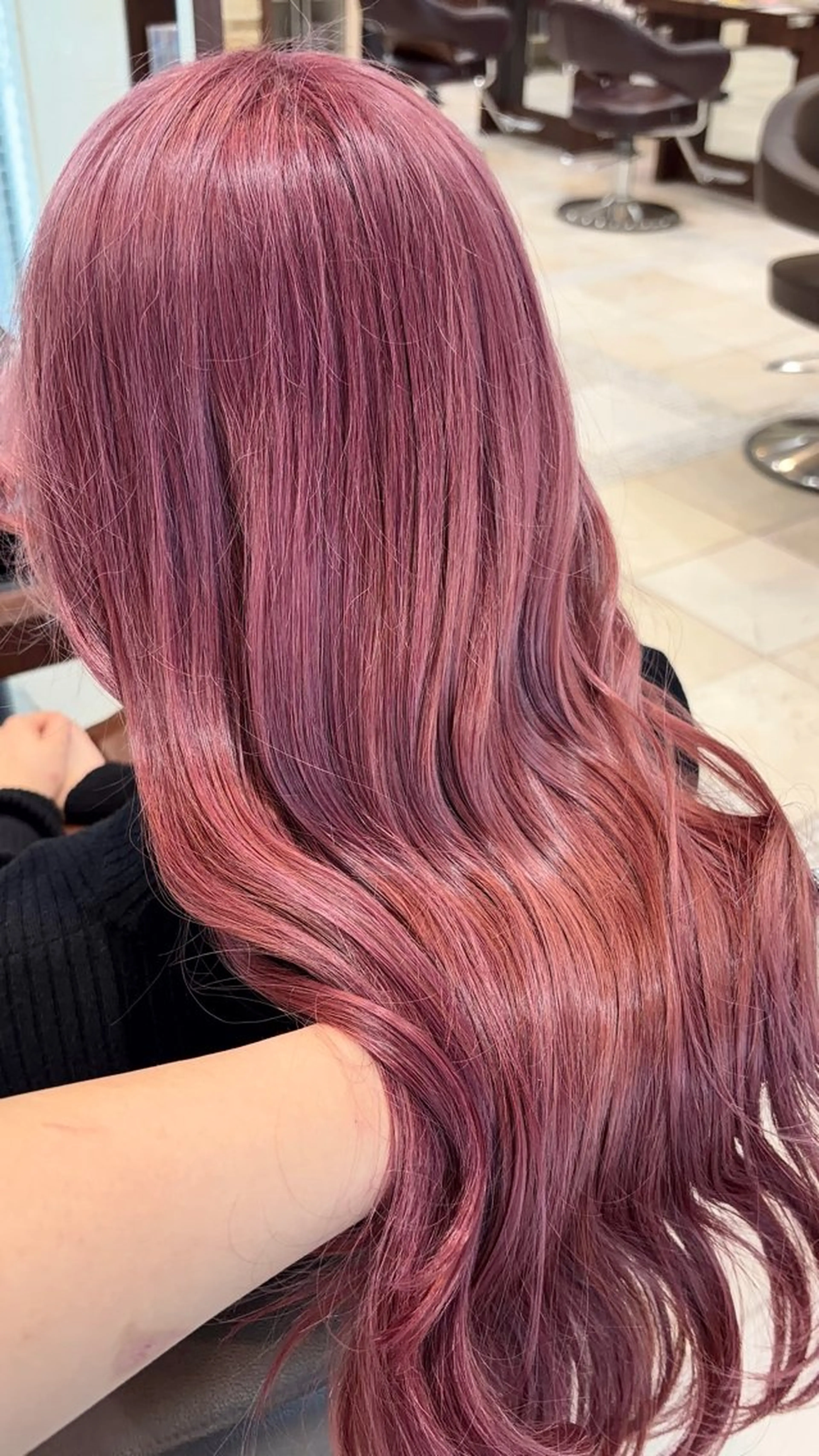 ロング ヘアカラー 【暖色ハイトーン】 HARUNA🌼のヘアスタイル