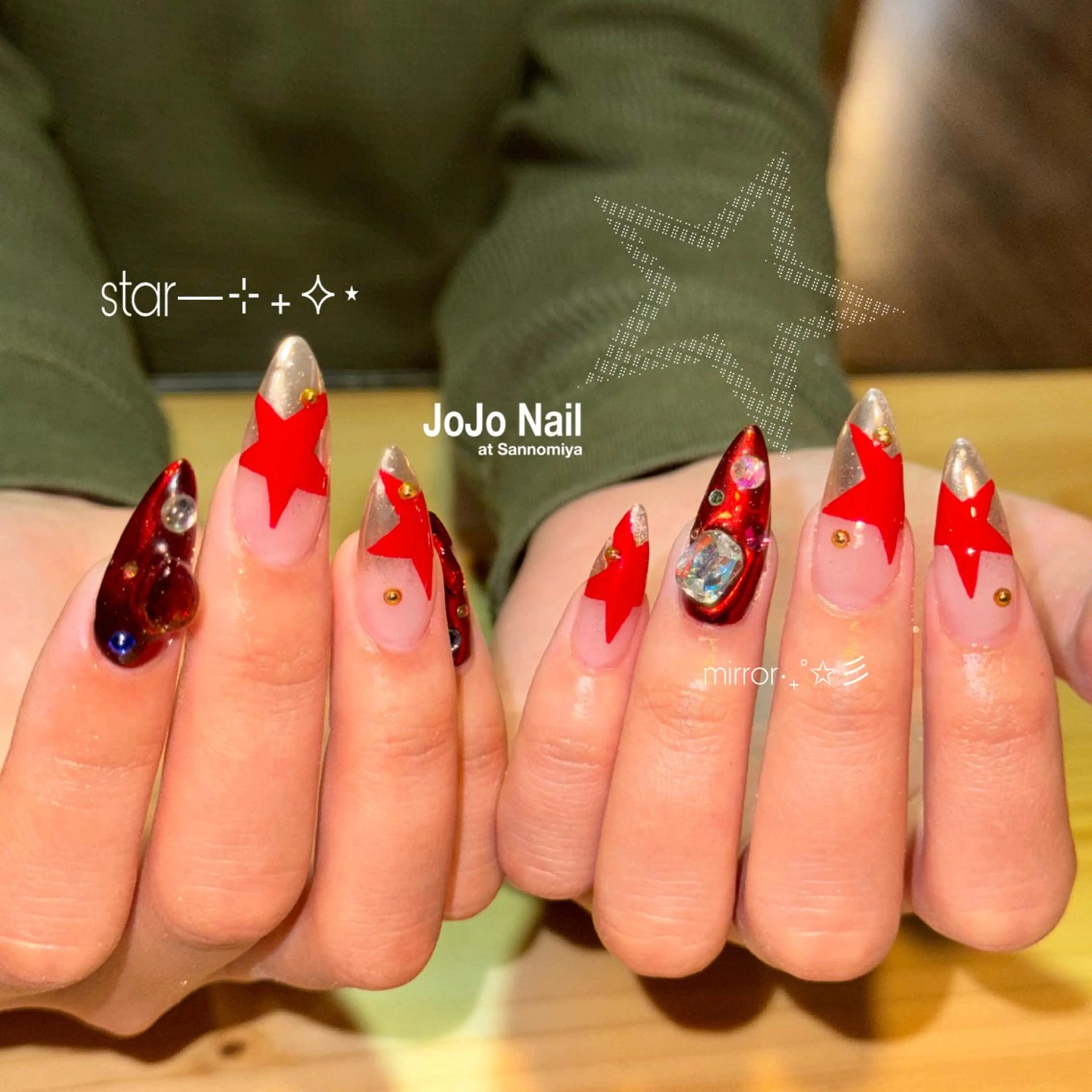 ネイル ハンドネイル MIYU.Y /JOJO@三宮のネイルデザイン