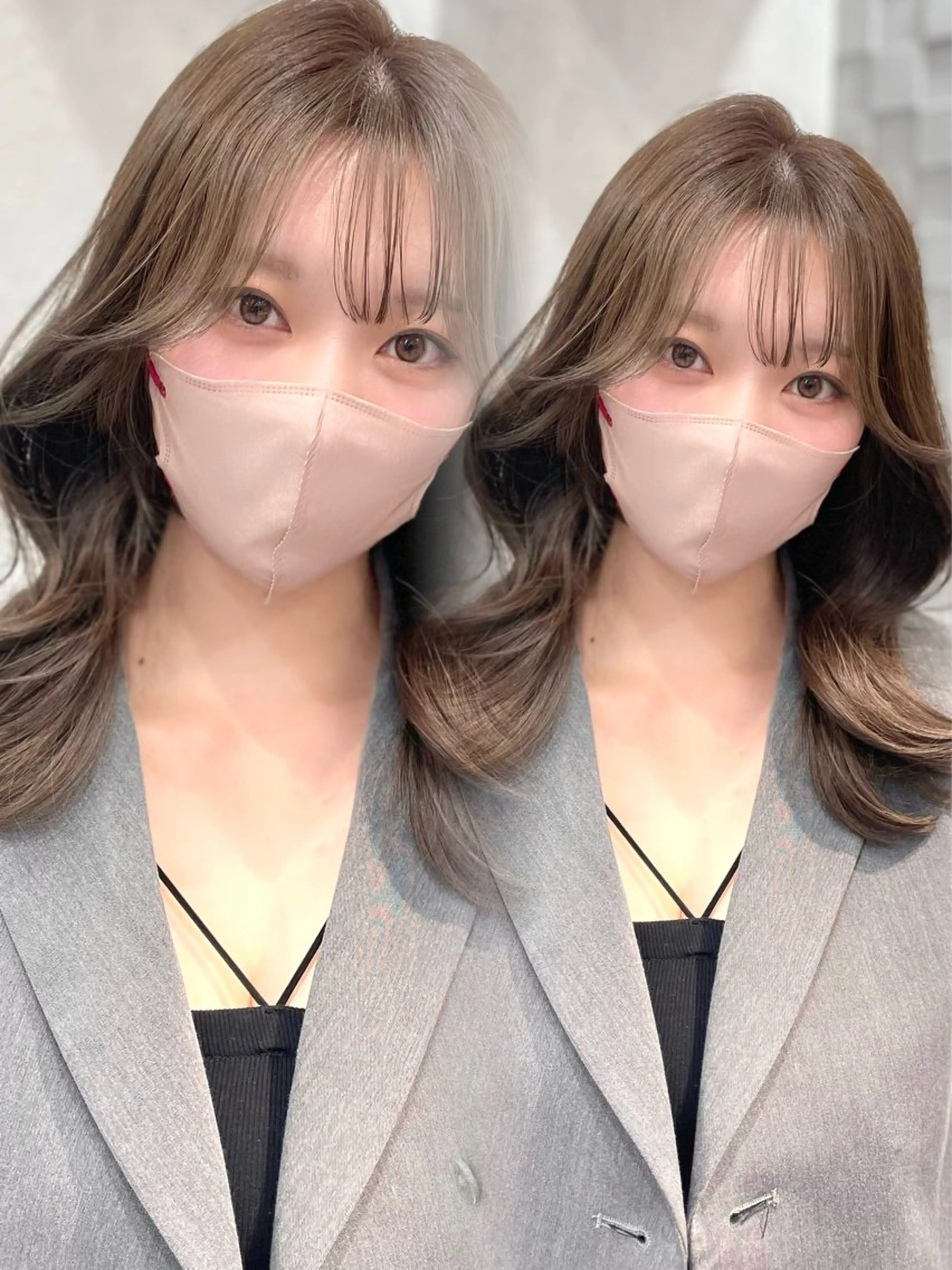 ♡【初カラー大歓迎】ブリーチなしダブルカラー+トリートメント ¥23100→ ¥12980（スタイリング込み🪄︎︎）♡の写真