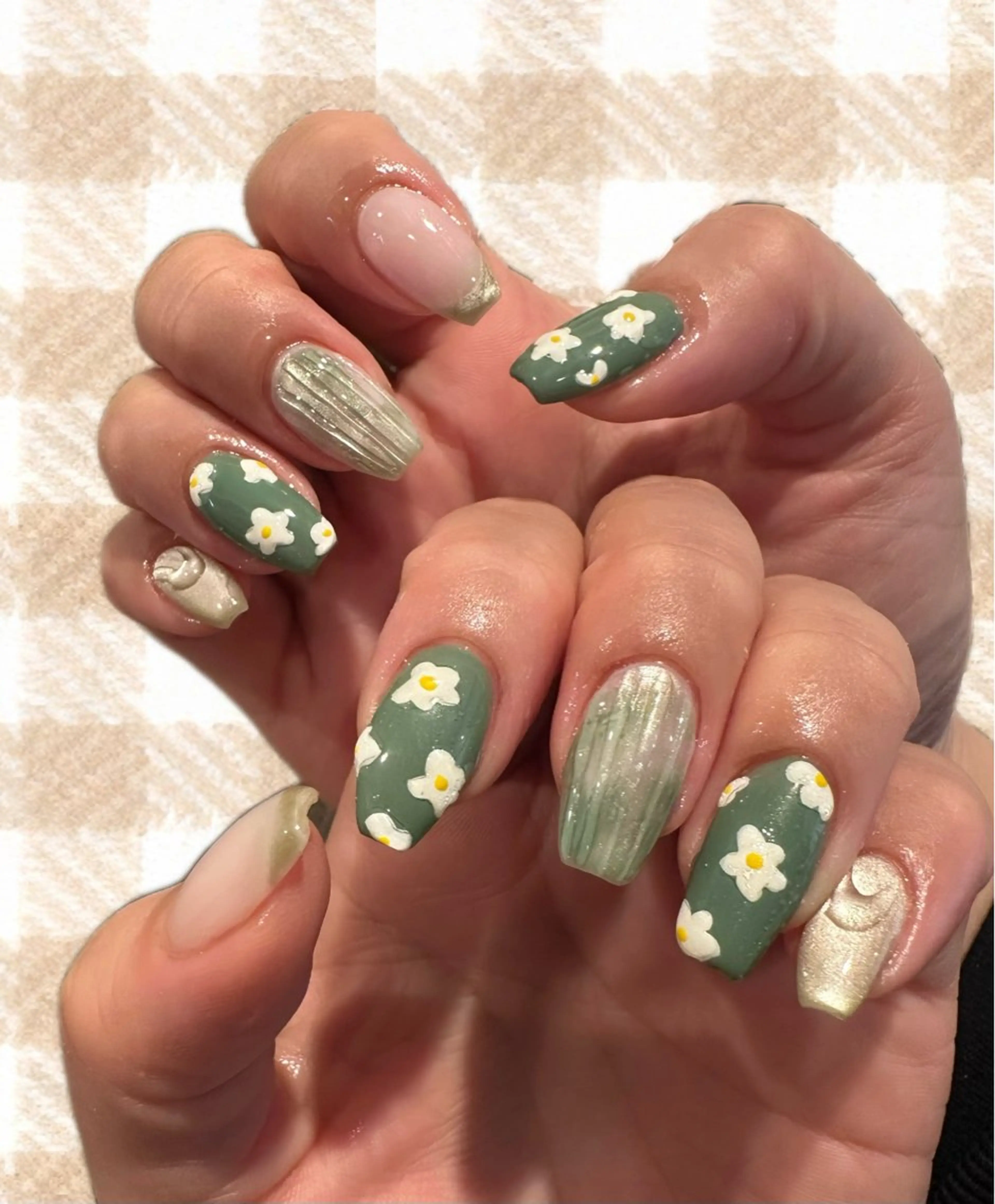 ネイル ハンドネイル 菜 菜のネイルデザイン