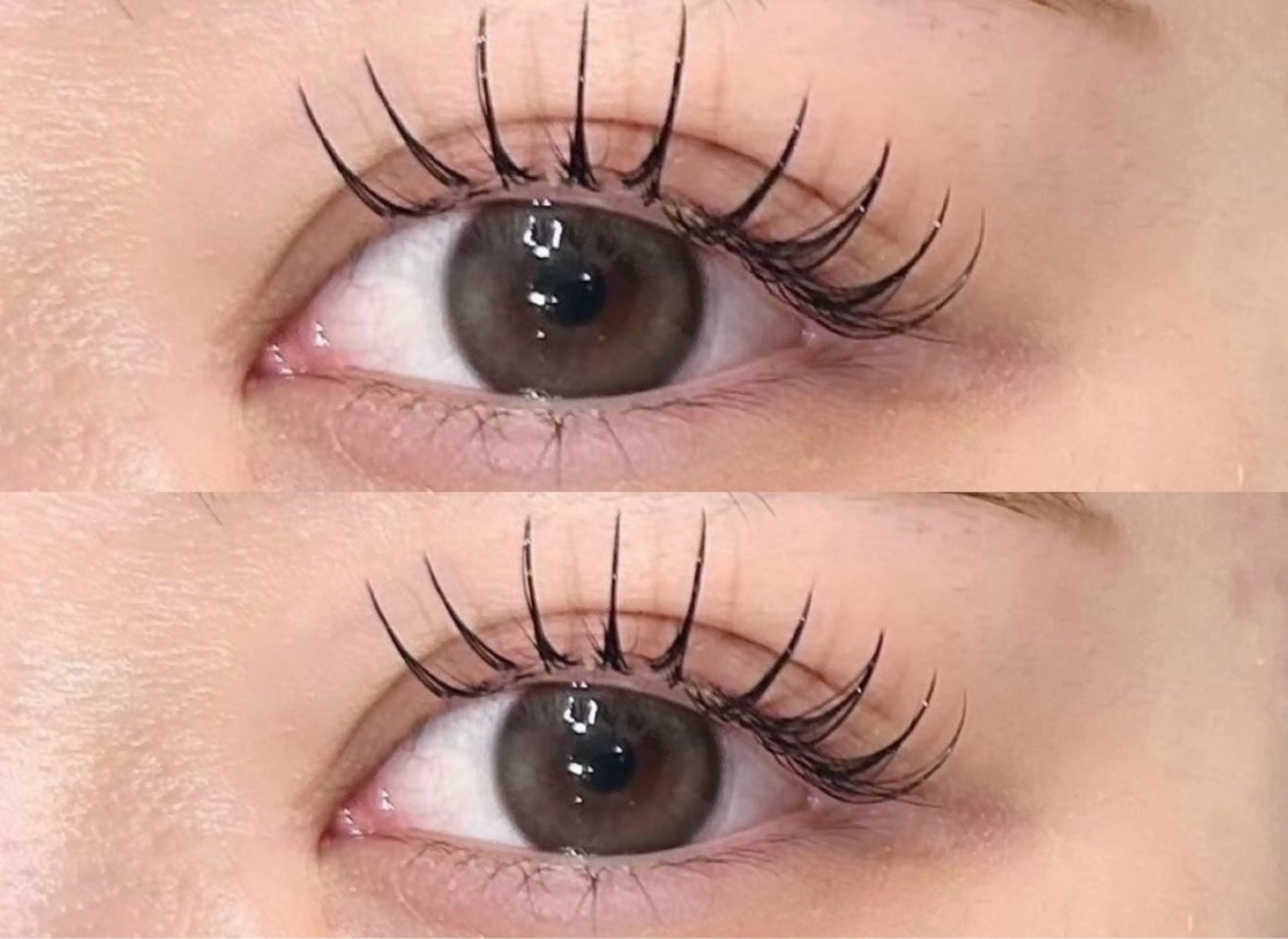 マツエク・マツパ eve🐰束間まつ毛 /透明感カラーのヘアスタイル