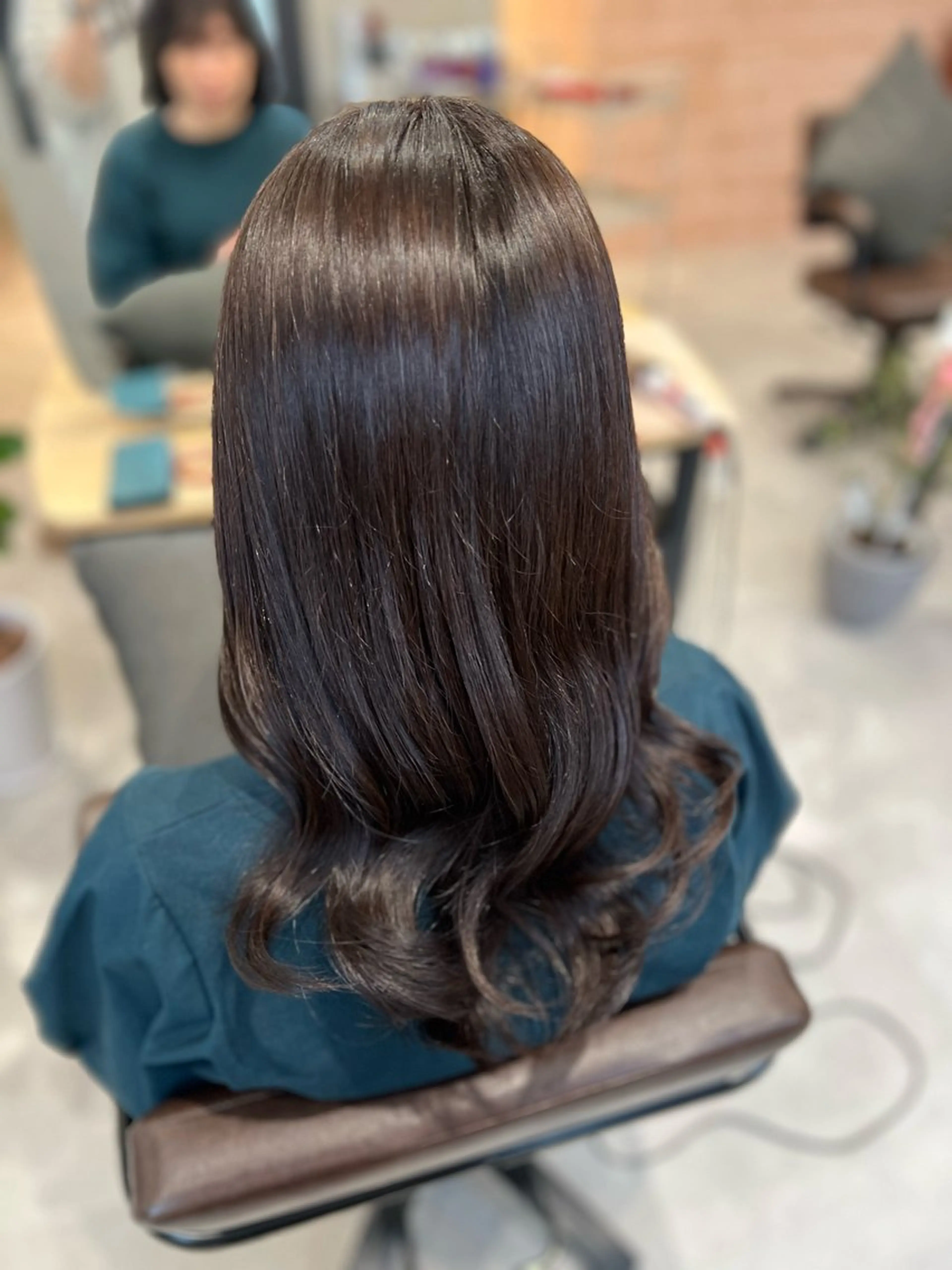 セミロング カラー カット ヘアカラー トリートメント 梅田/ 髪質改善/ 似合わせ/RINKAのヘアスタイル