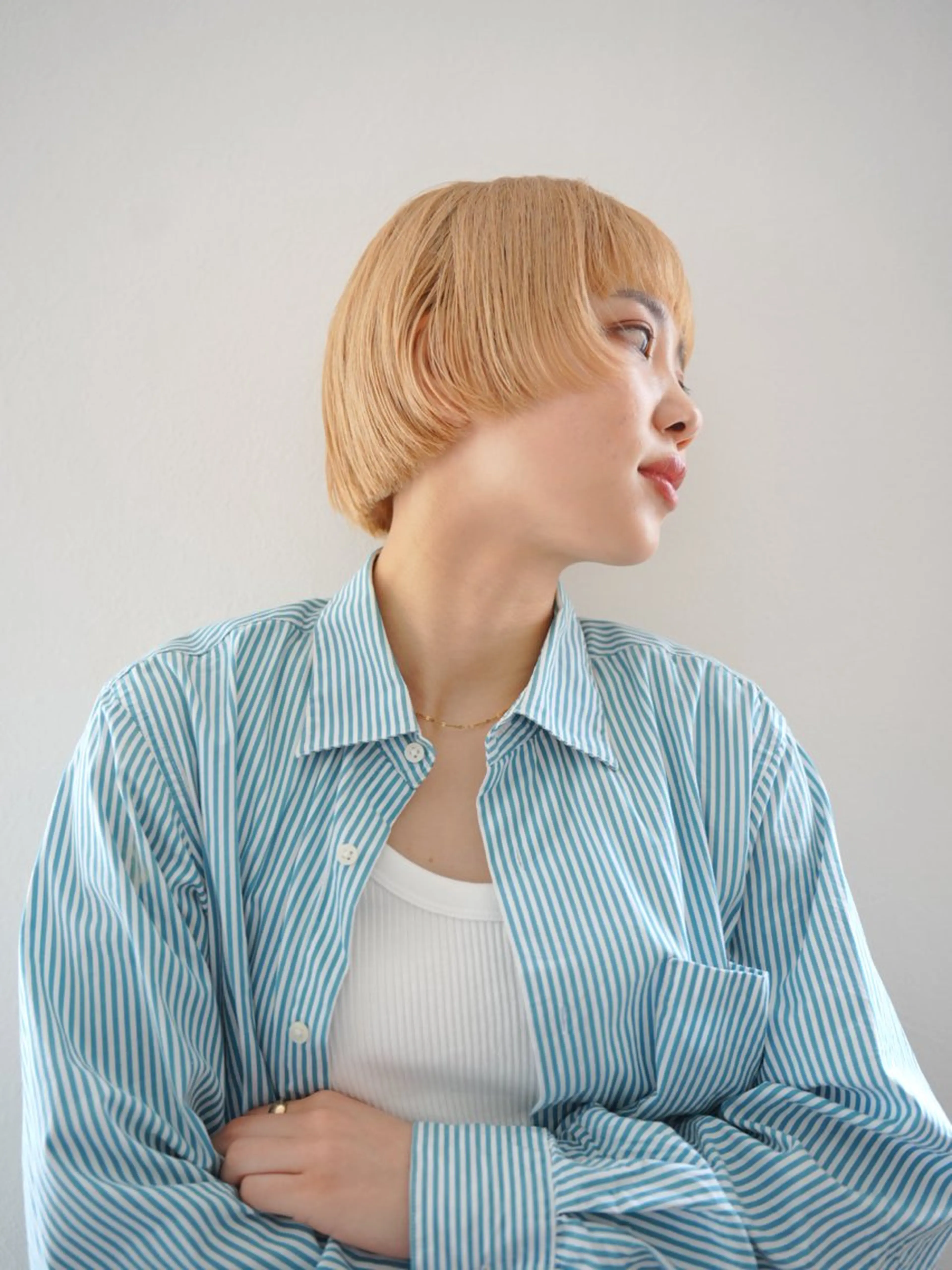 ショート カラー mizuho .のヘアスタイル