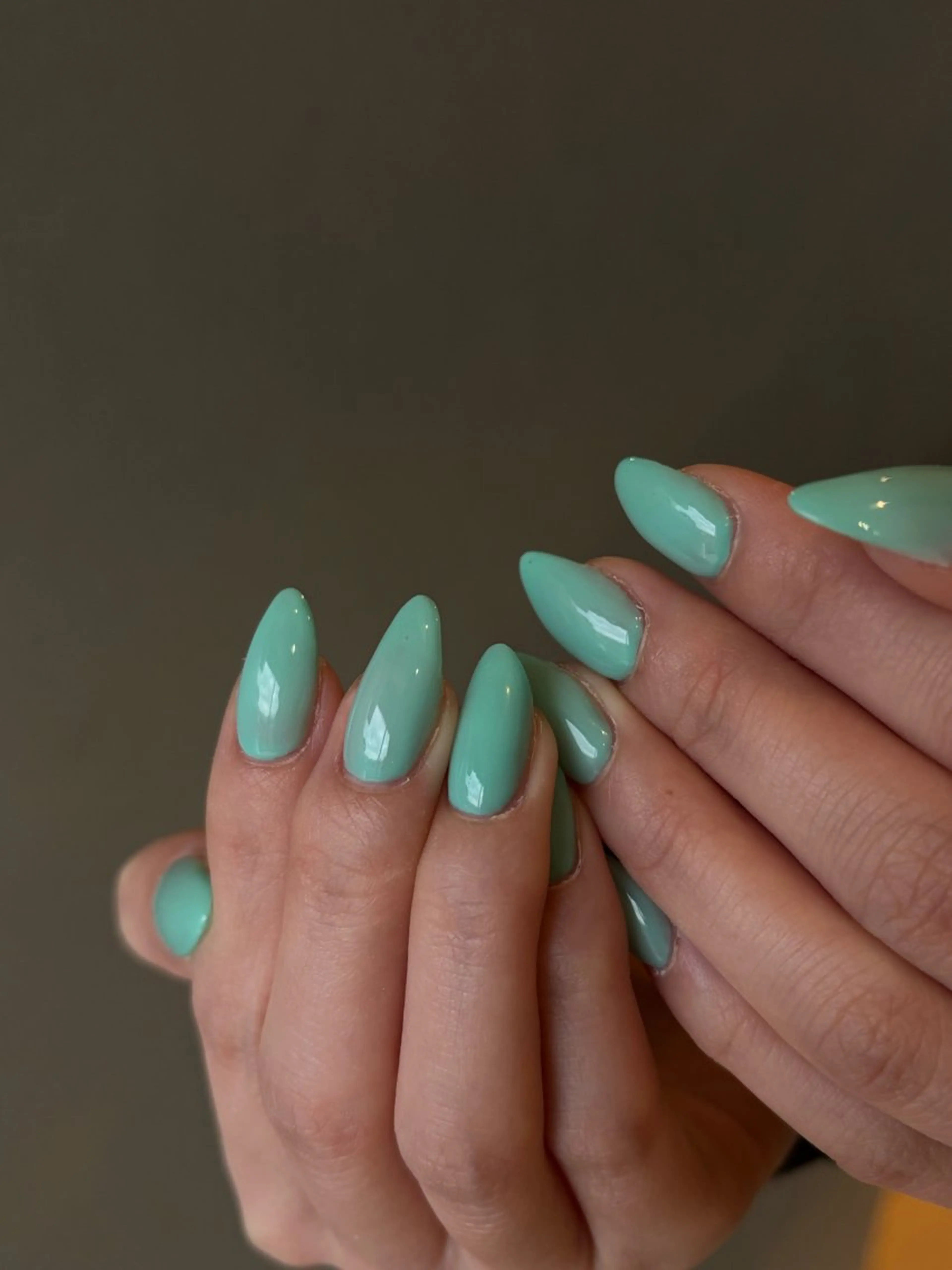 ネイル ブルー グリーン ハンドネイル lead nail sayakaのネイルデザイン