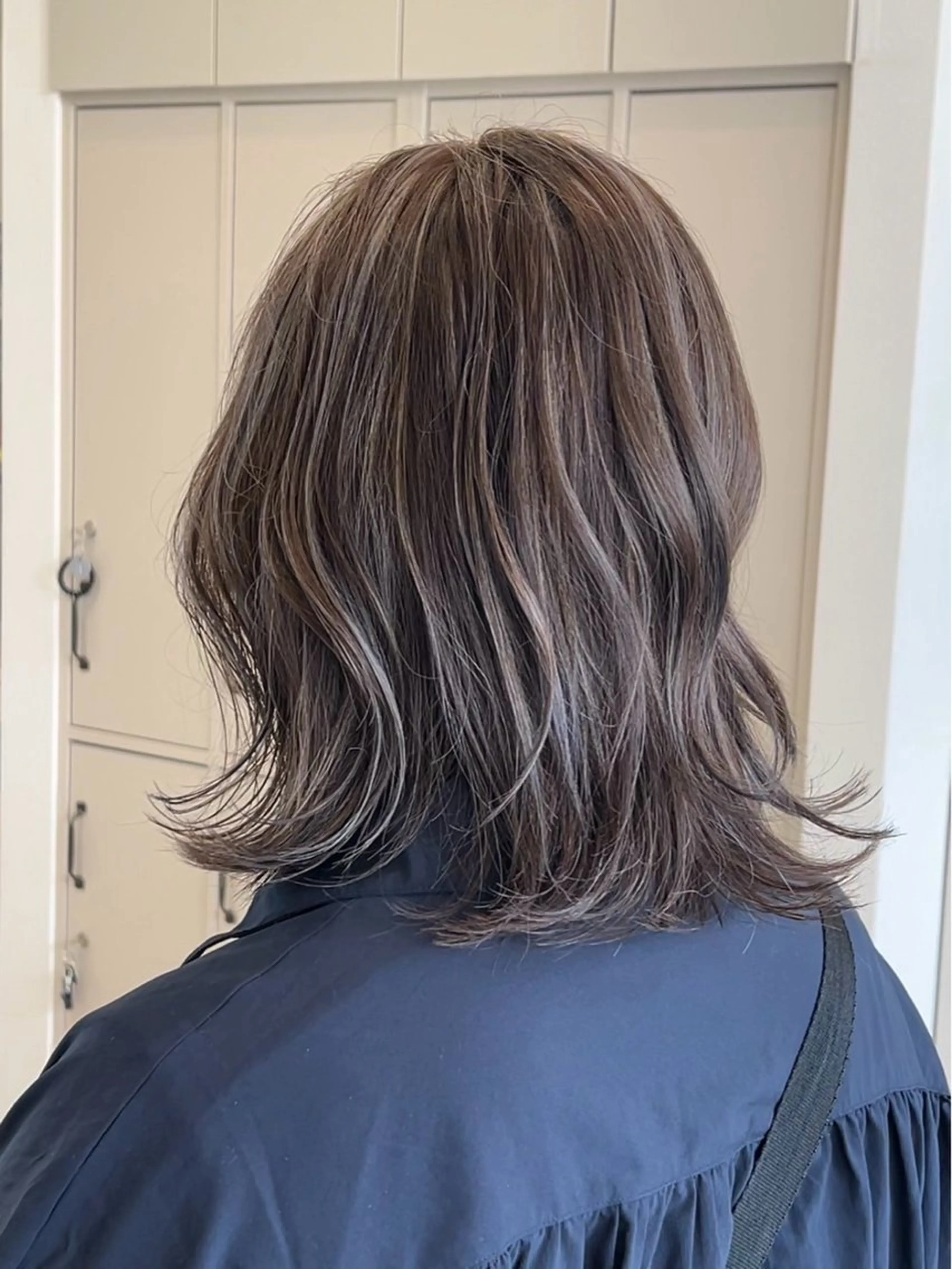 ミディアム カラー カット ヘアカラー トリートメント パーマ/ハイトーン /吉田眞のヘアスタイル