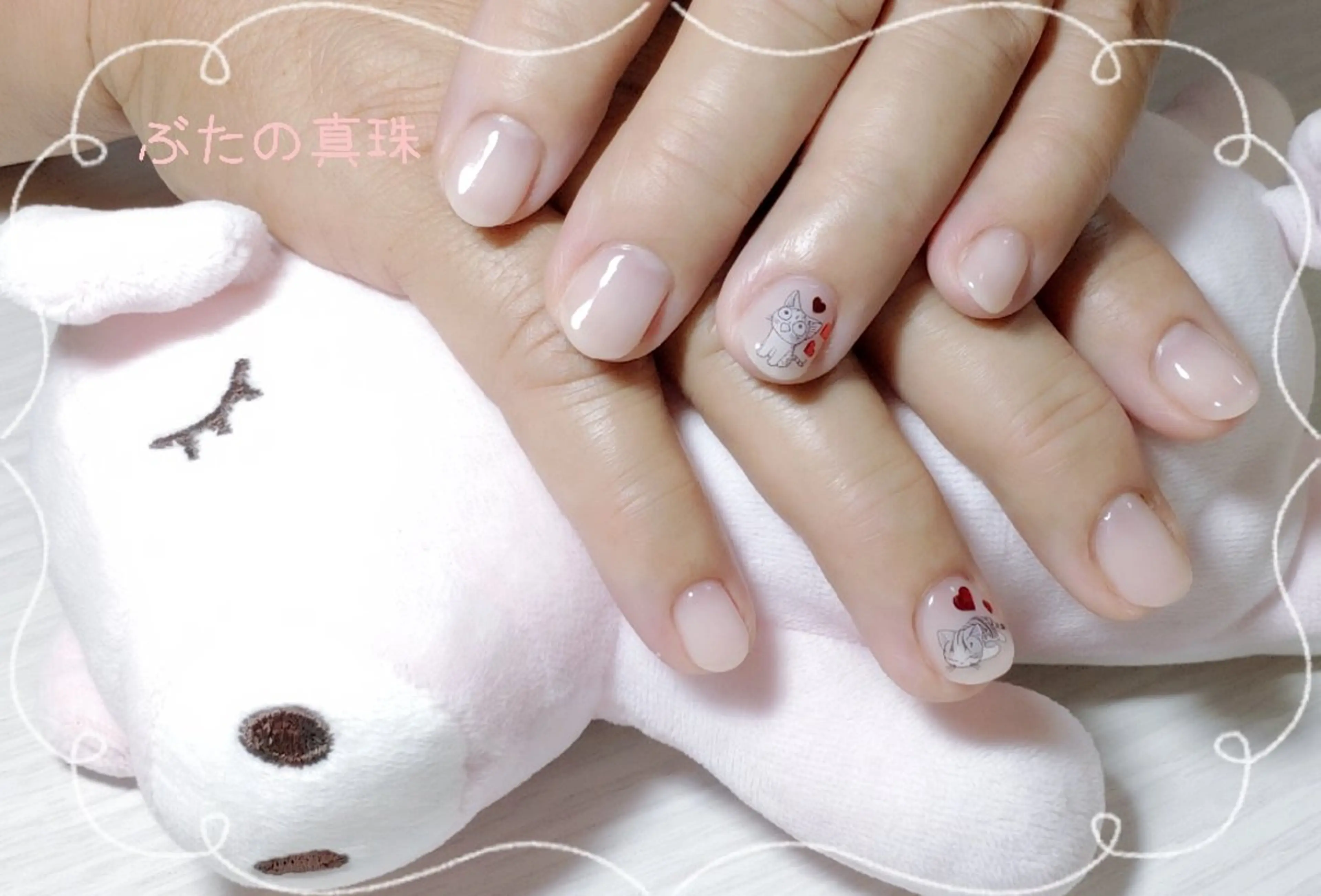 ネイル ハンドネイル 林 珠里のネイルデザイン