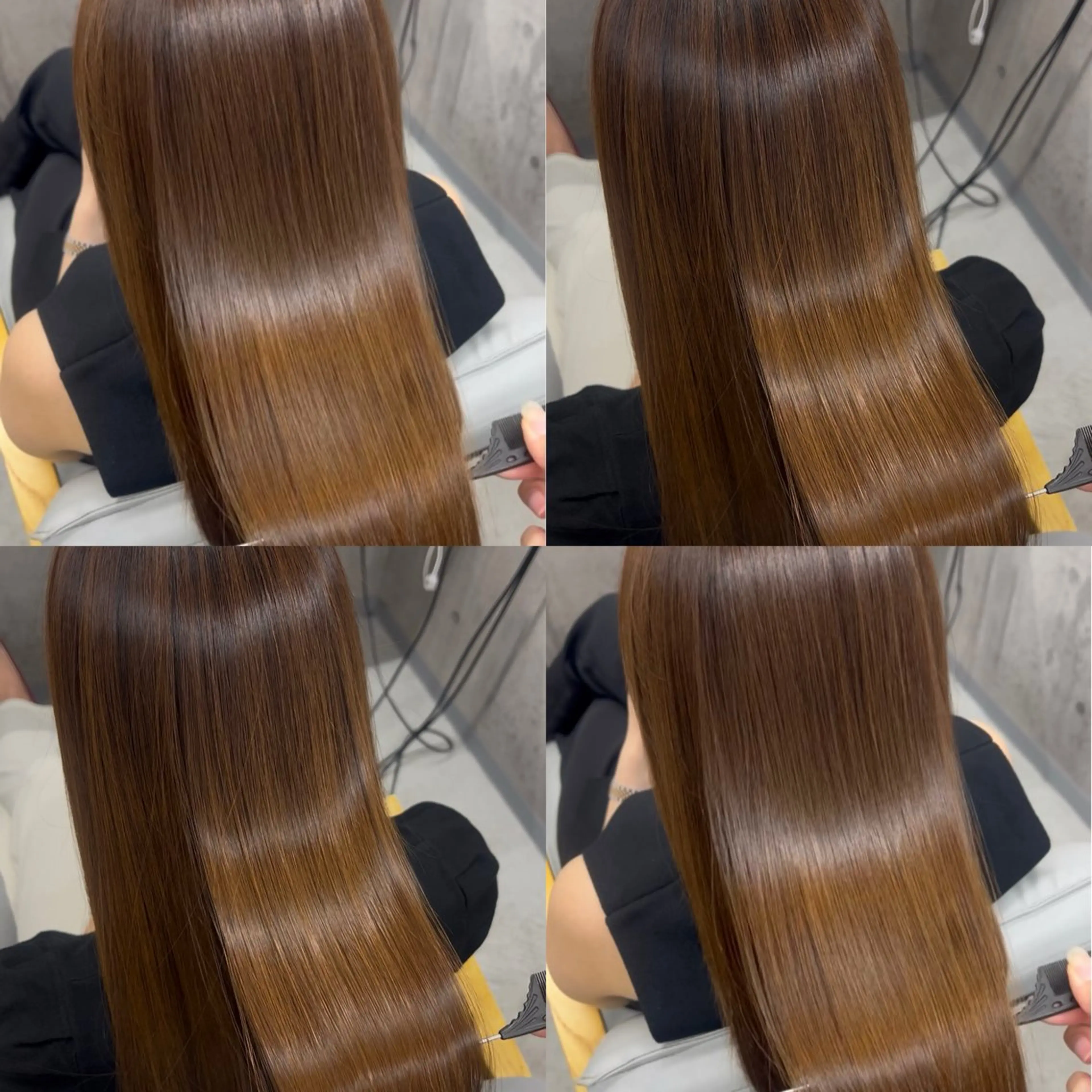 🌈人気NO1✨カラー+髪質改善トリートメント+メンテナンスカット💙の写真