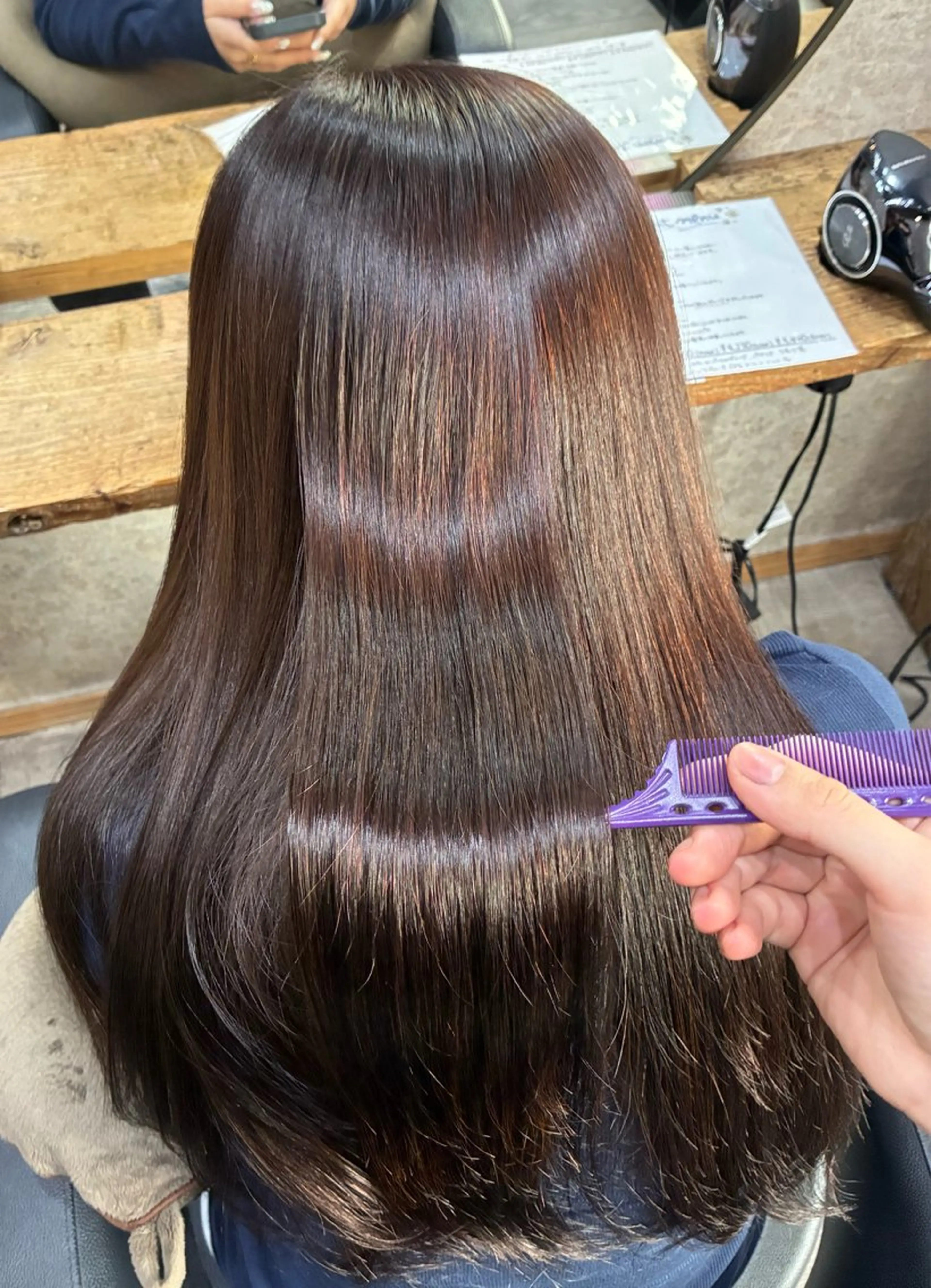 ロング カラー naf NENEのヘアスタイル