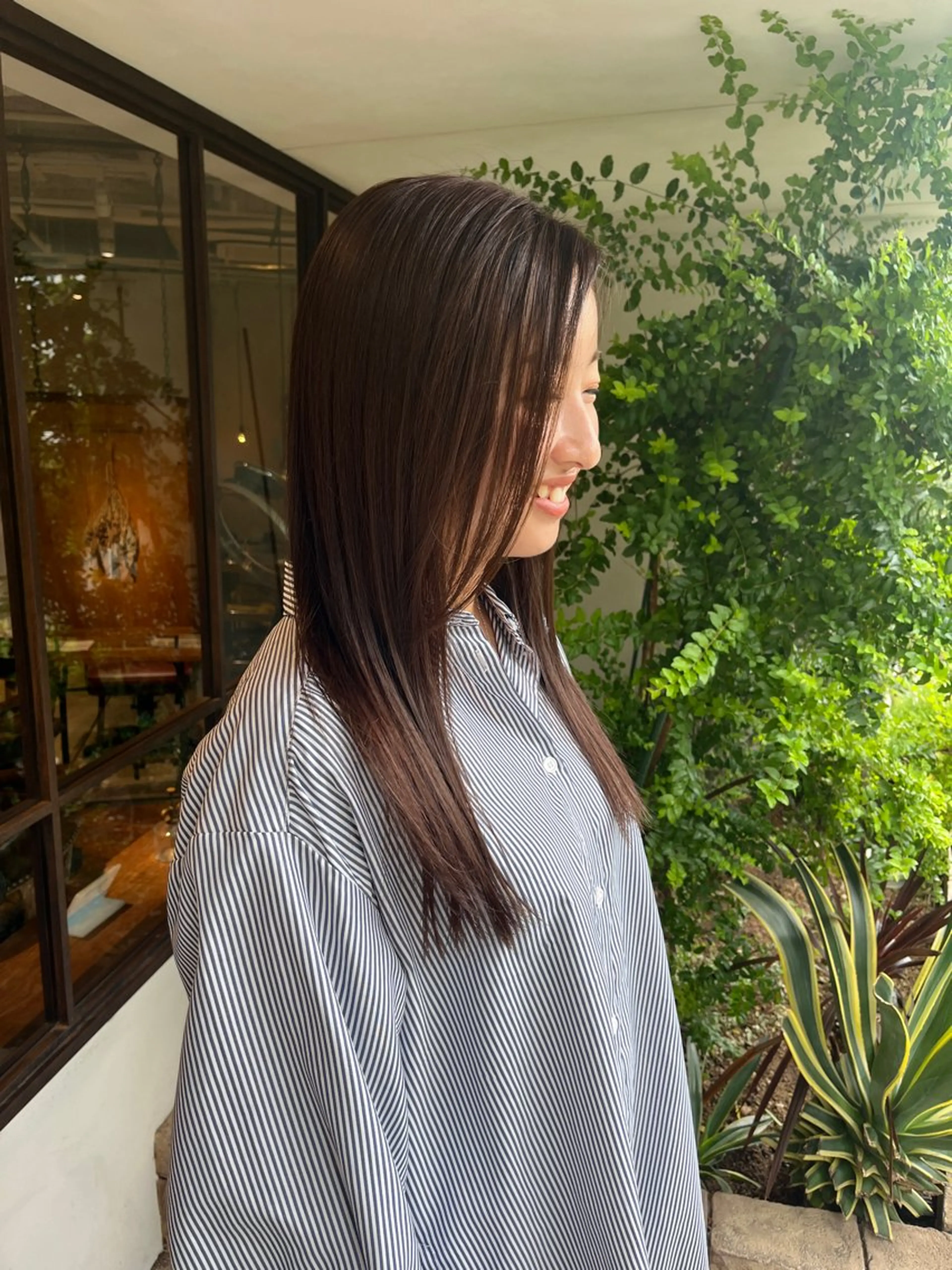 前髪カット＋前髪ストレート🎗️の写真