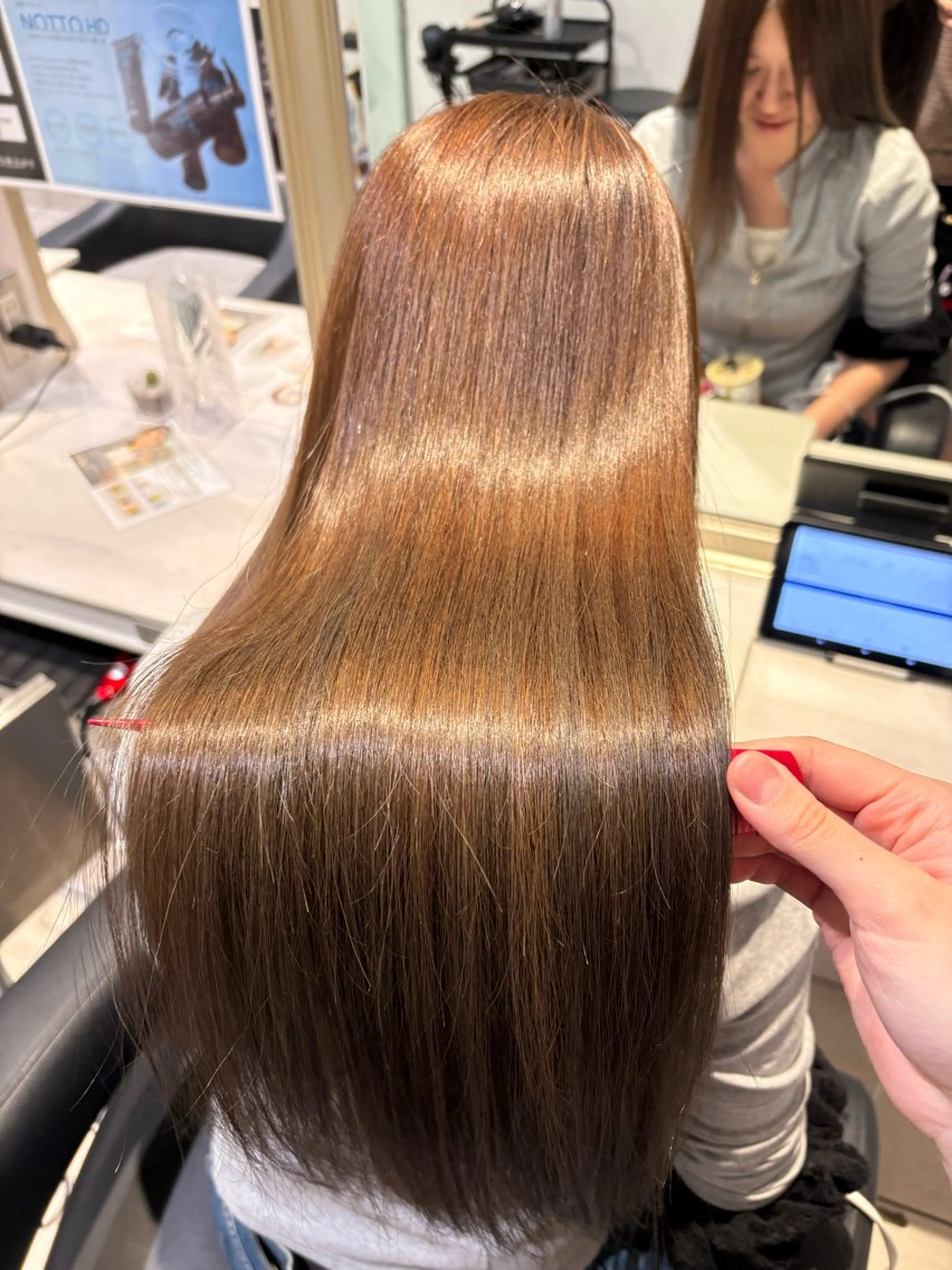 ロング カラー ブラウンカラー オリーブブラウン 鈴木 亜衣良🌈☁️💕のヘアスタイル