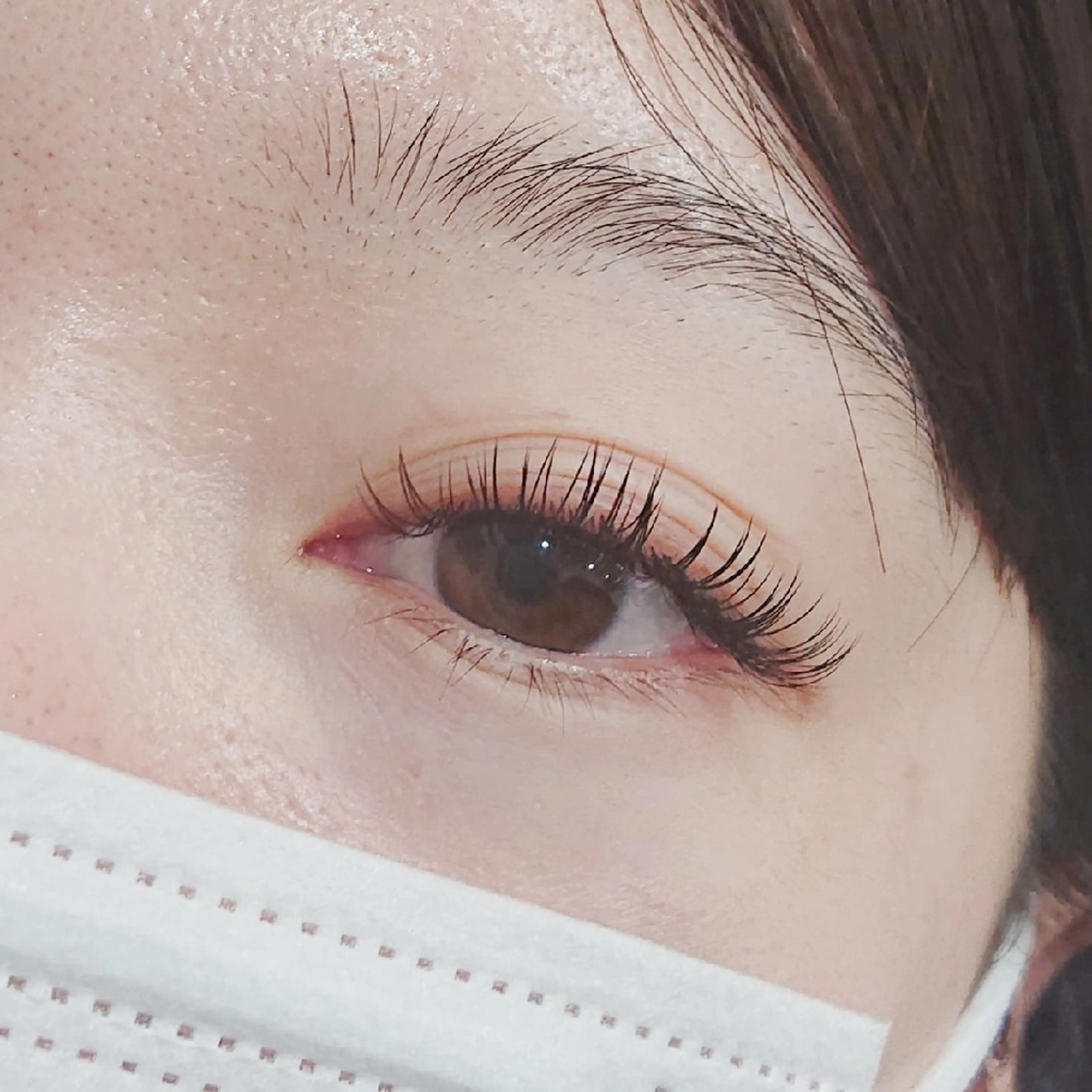 マツエク・マツパ 束感まつ毛 フラットラッシュ マツエク 山田 さゆりのマツエク・マツパデザイン