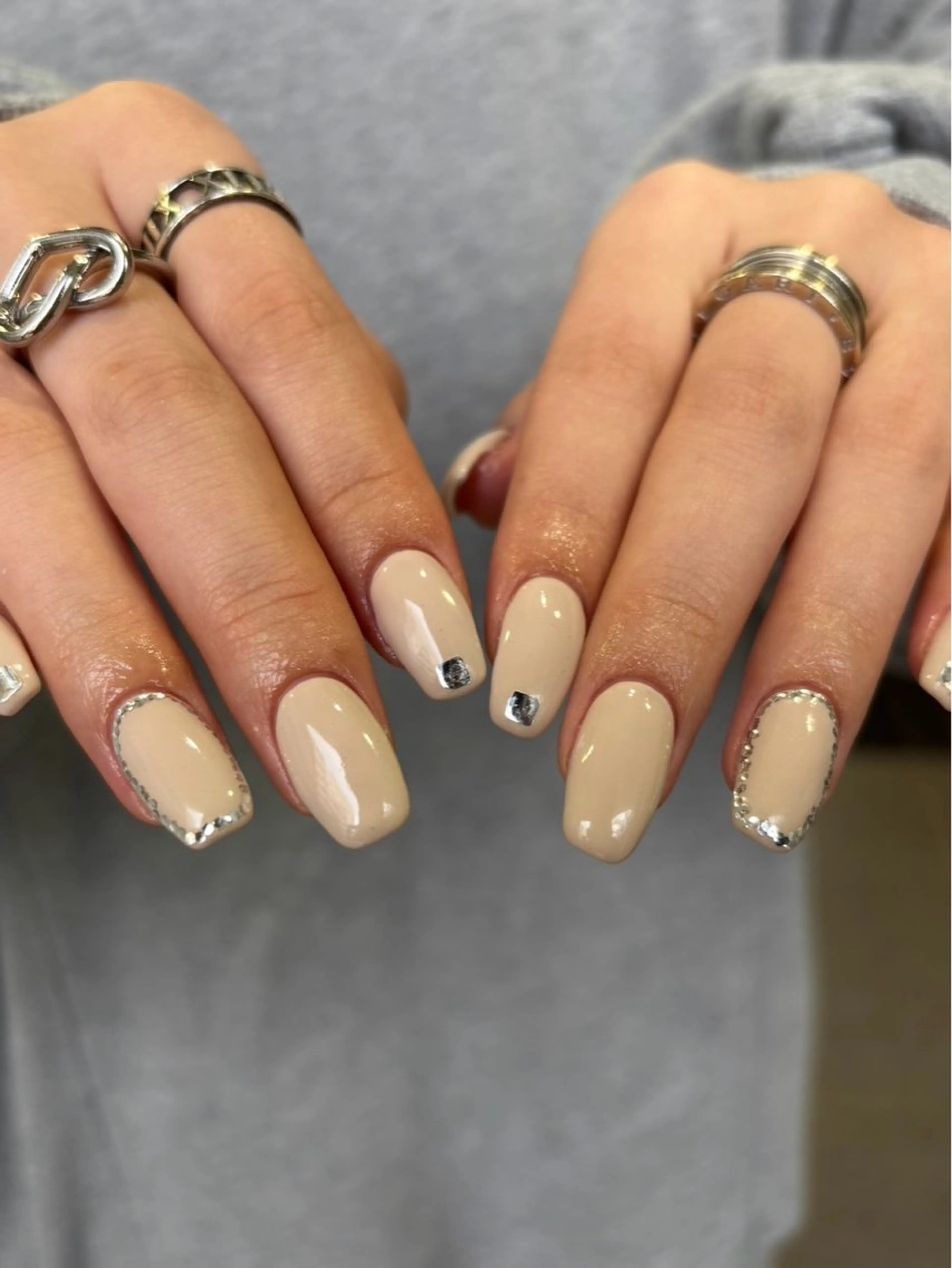 ネイル ハンドネイル waka❤️✨ レイヤーボブ/エクのヘアスタイル