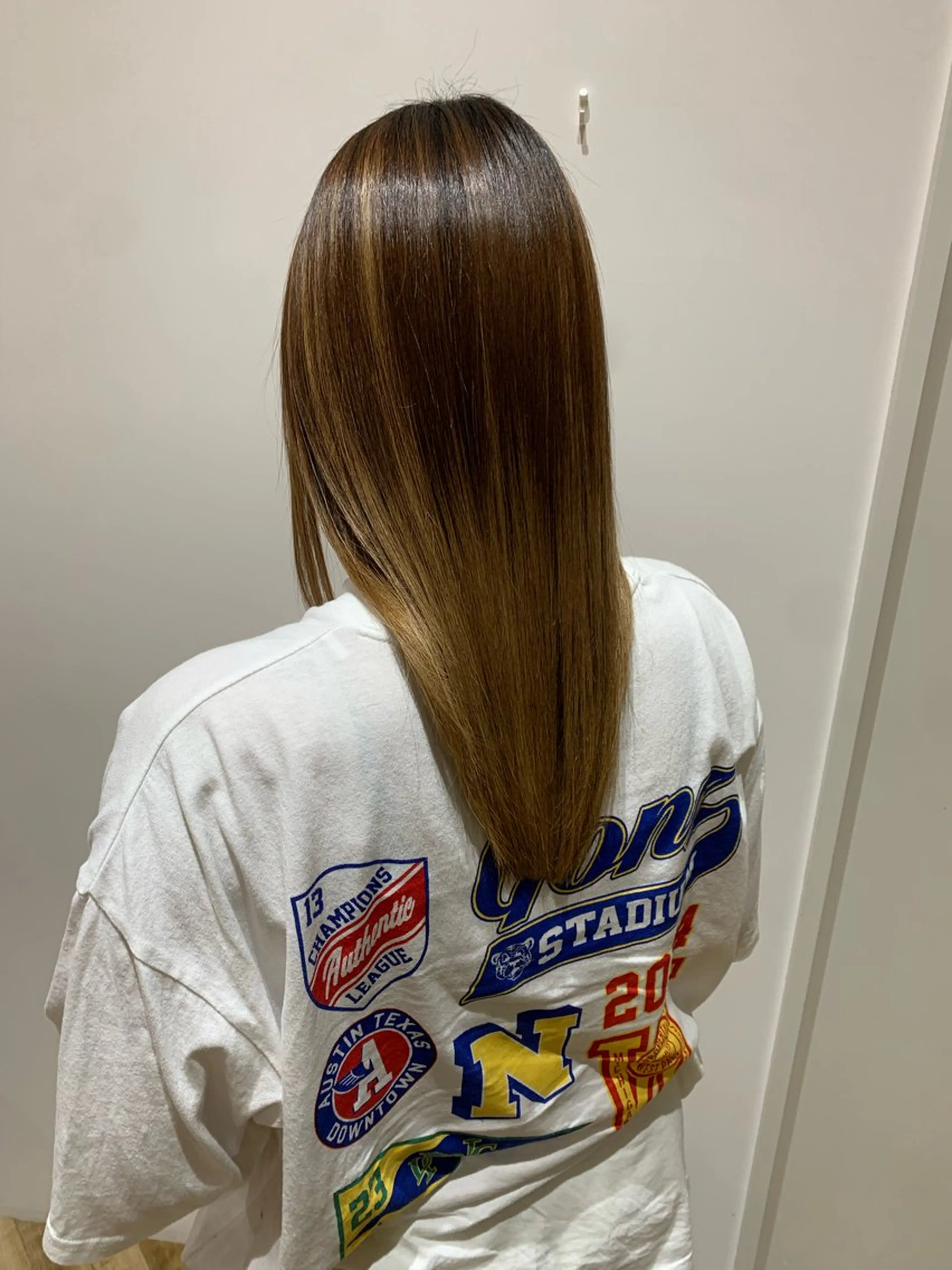 パーマ 縮毛矯正 高木 彩愛のヘアスタイル