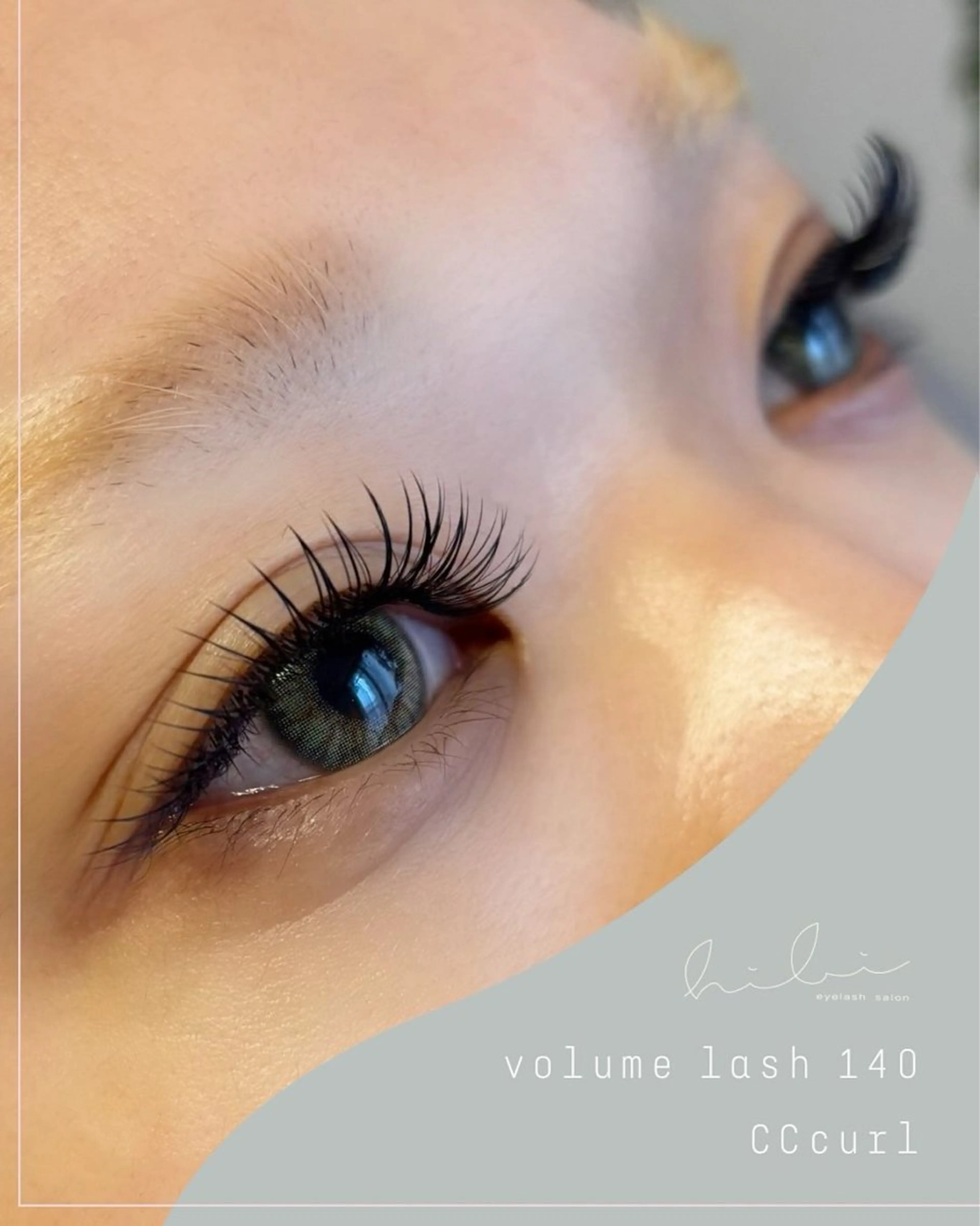 マツエク・マツパ CCカール Cカール ボリュームラッシュ マツエク eyelash salon hibi所属・eyelash hibiのマツエク・マツパデザイン