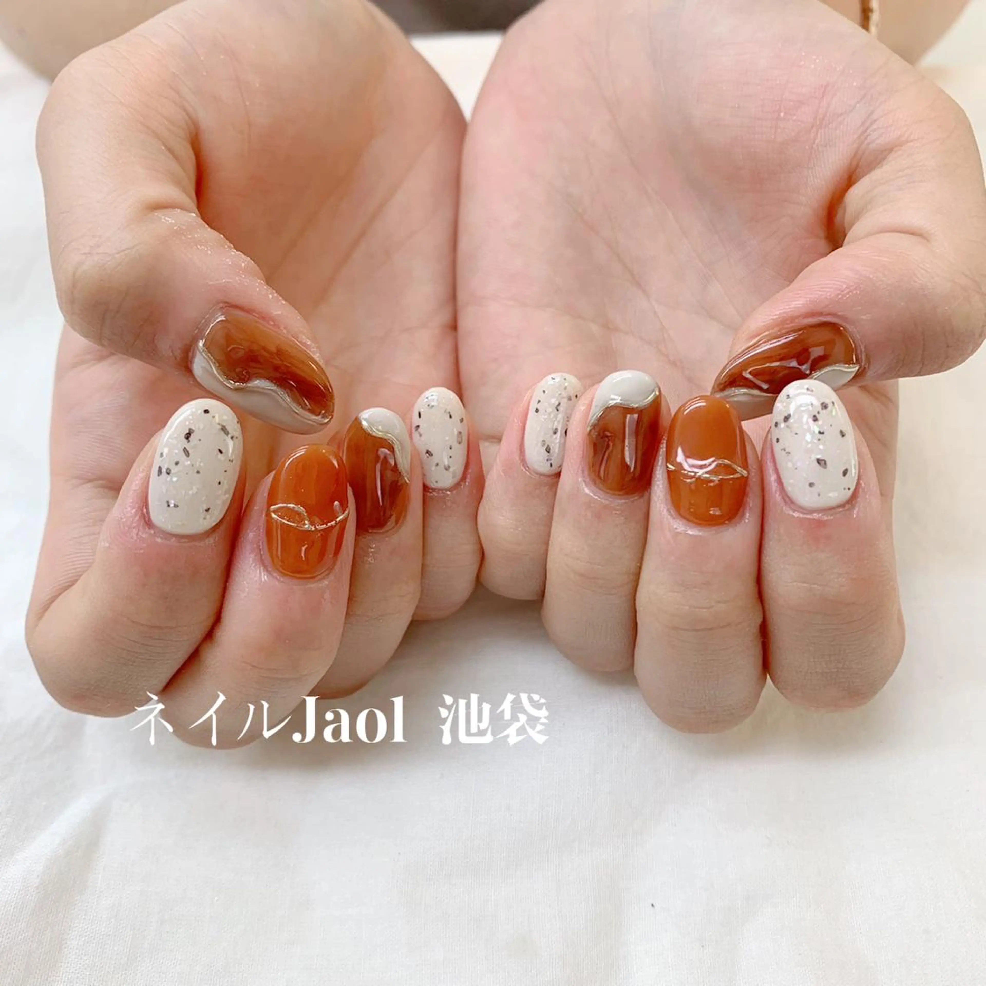 ミディアム ネイルJaol 池袋のネイルデザイン