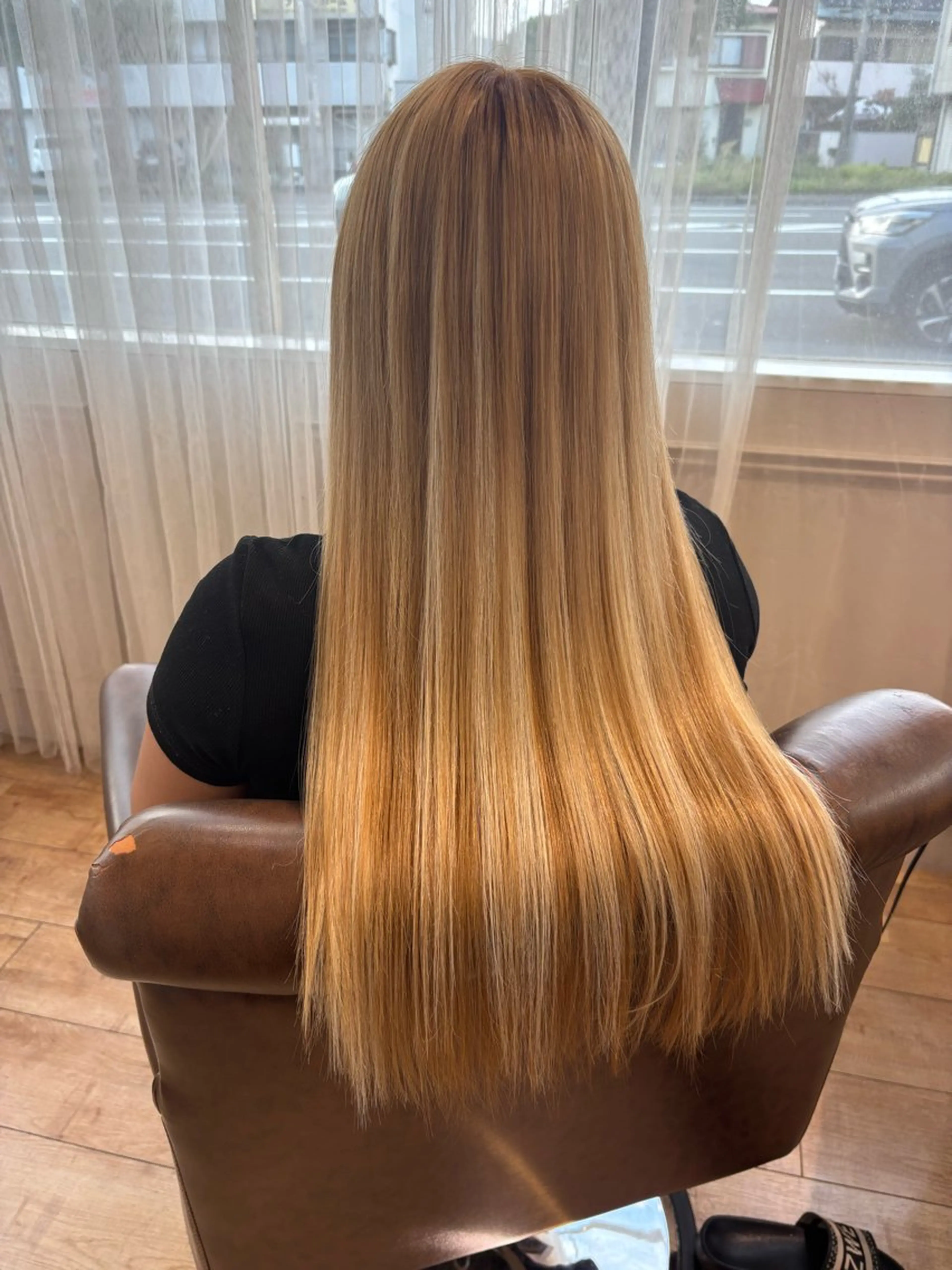 ロング 中見 香織のヘアスタイル