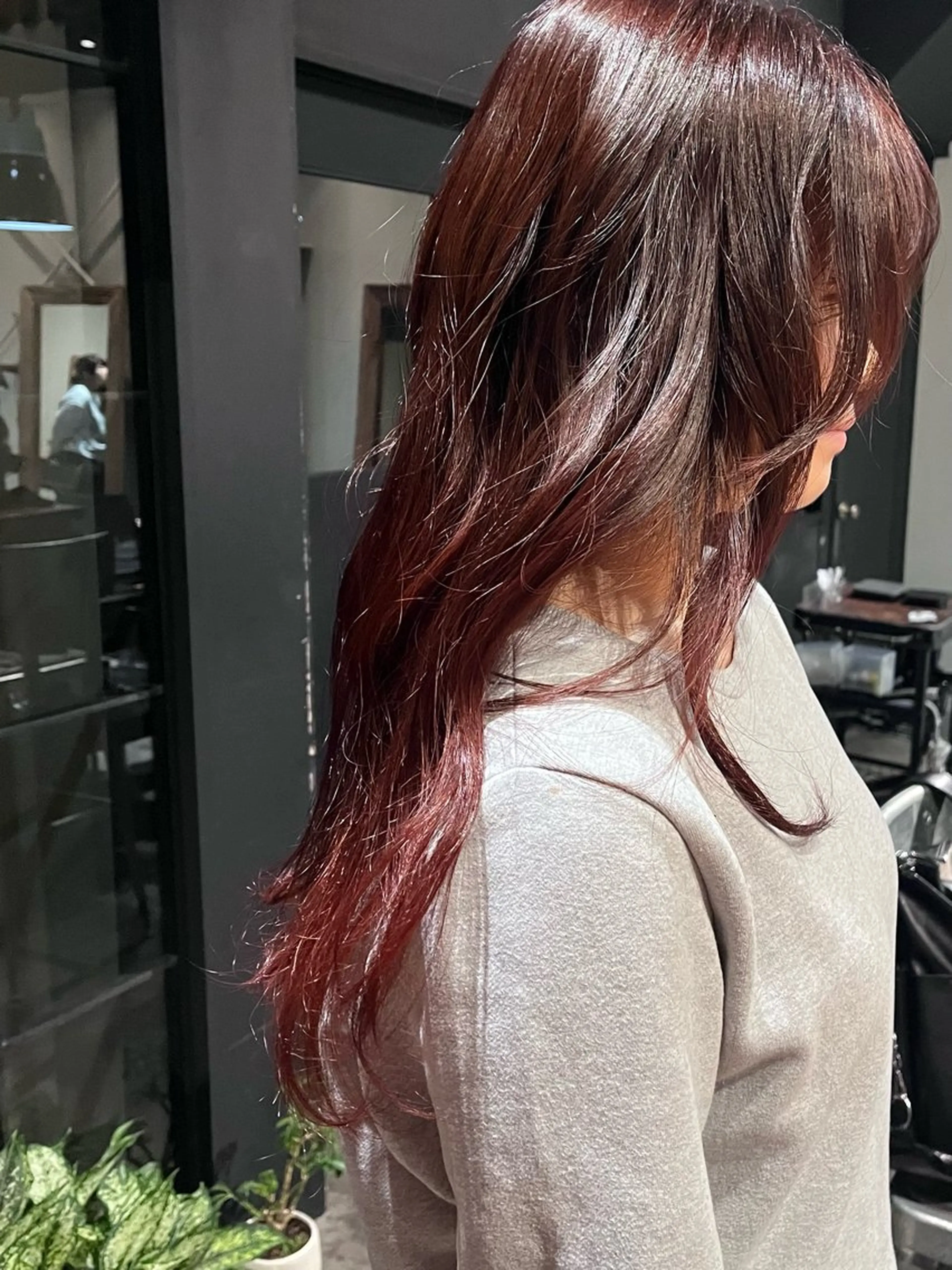 ロング ヘアカラー anri/野田/ ボブカットのヘアスタイル