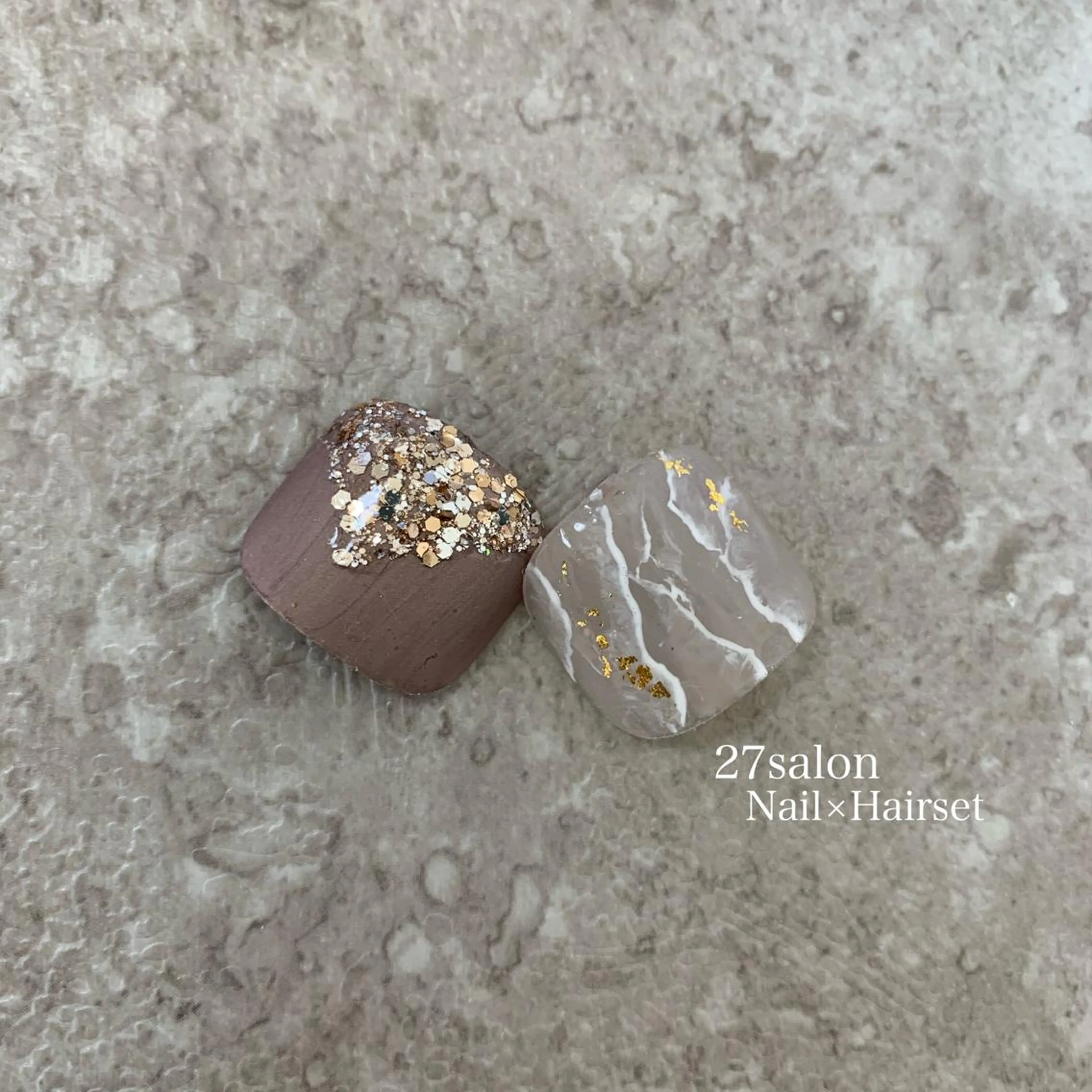 ネイル フットネイル ネイルチップ 27salon yuinaのネイルデザイン