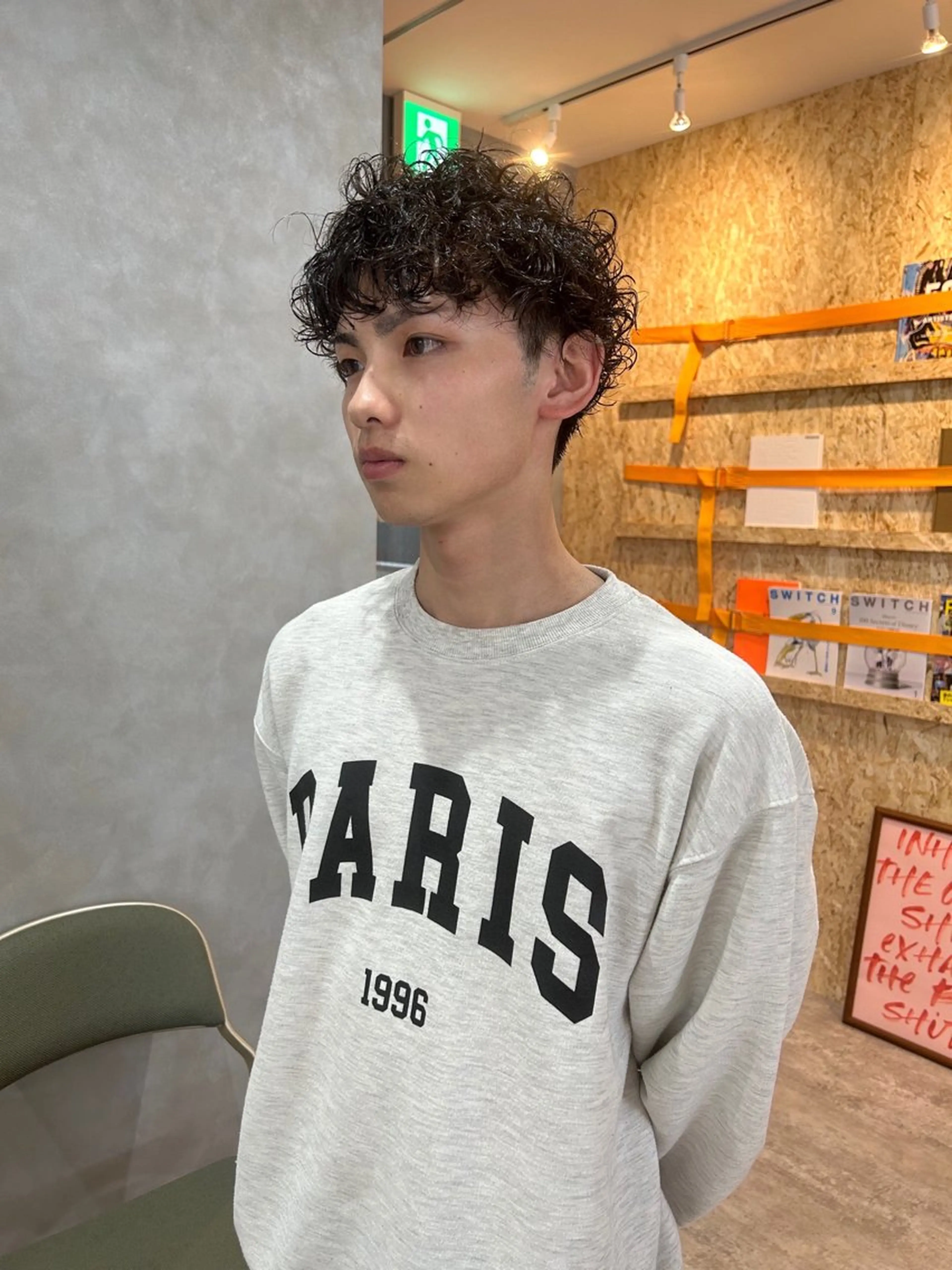 ショート カット パーマ トリートメント aika/パーマ/ ショート/伏見のヘアスタイル