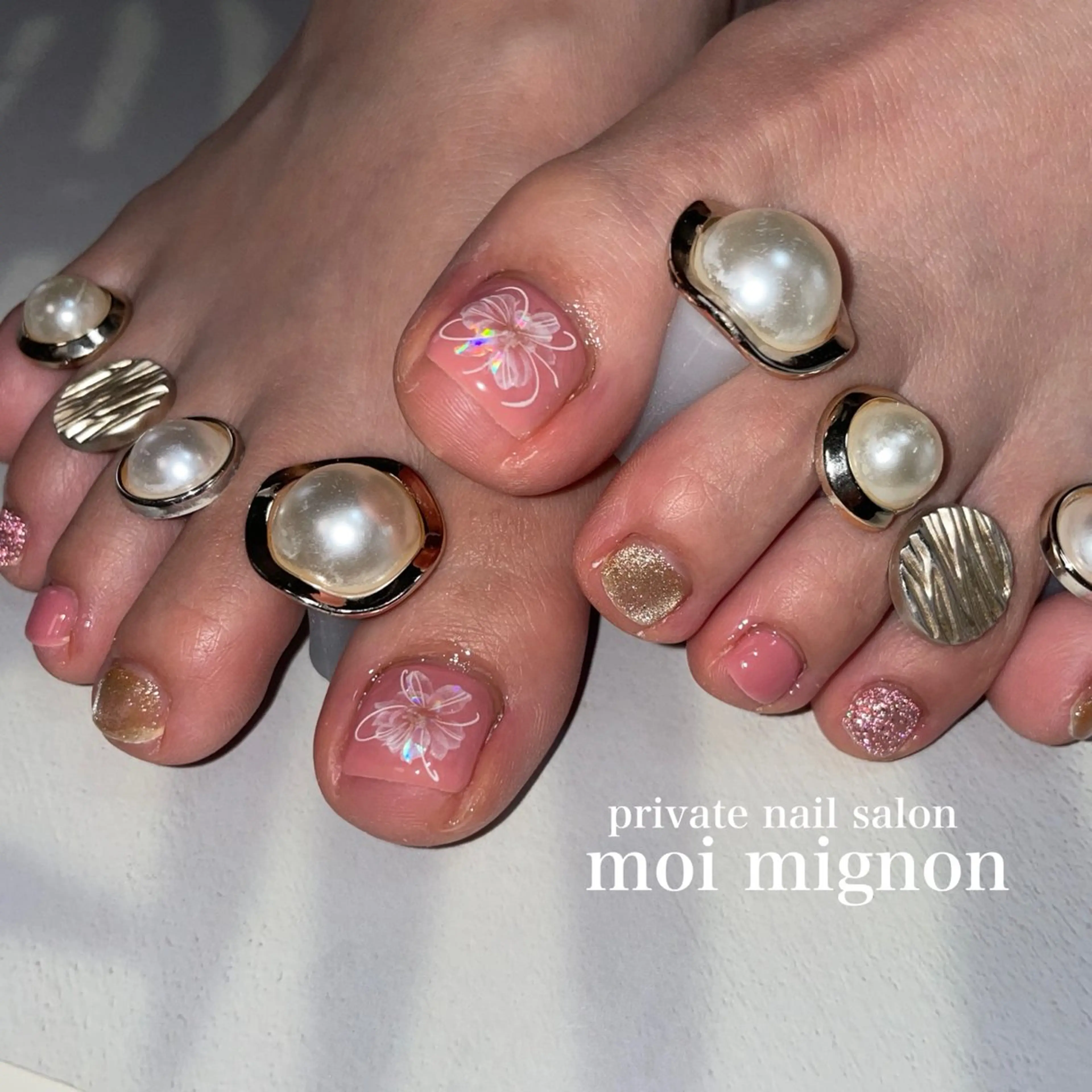 ネイル フットネイル nailist Aki♡のネイルデザイン