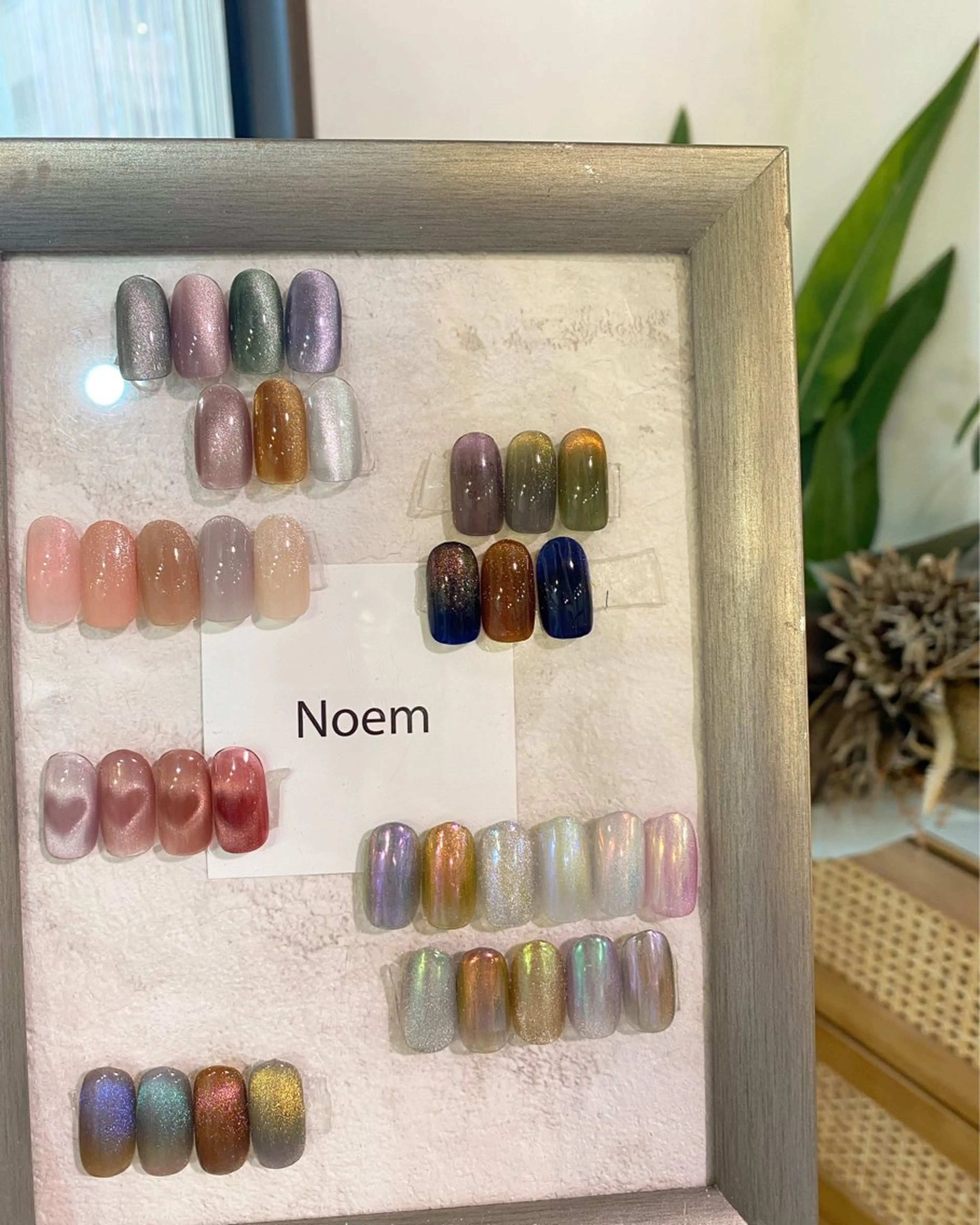 ネイル ジェルネイル マグネットネイル HANA /NOEM nailsalonのネイルデザイン