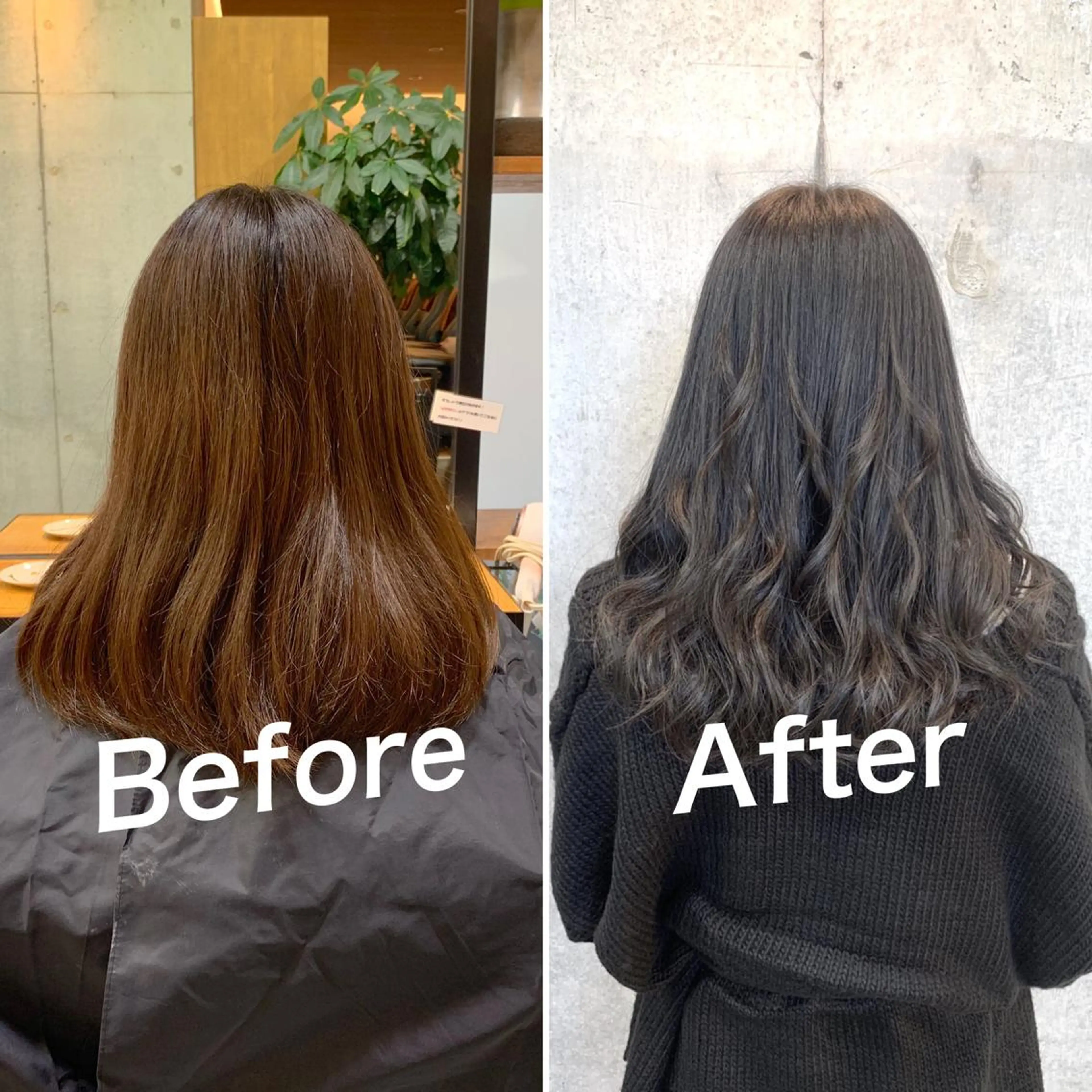 カラー カット トリートメント 佐瀬竜矢PRIMAL /portのヘアスタイル