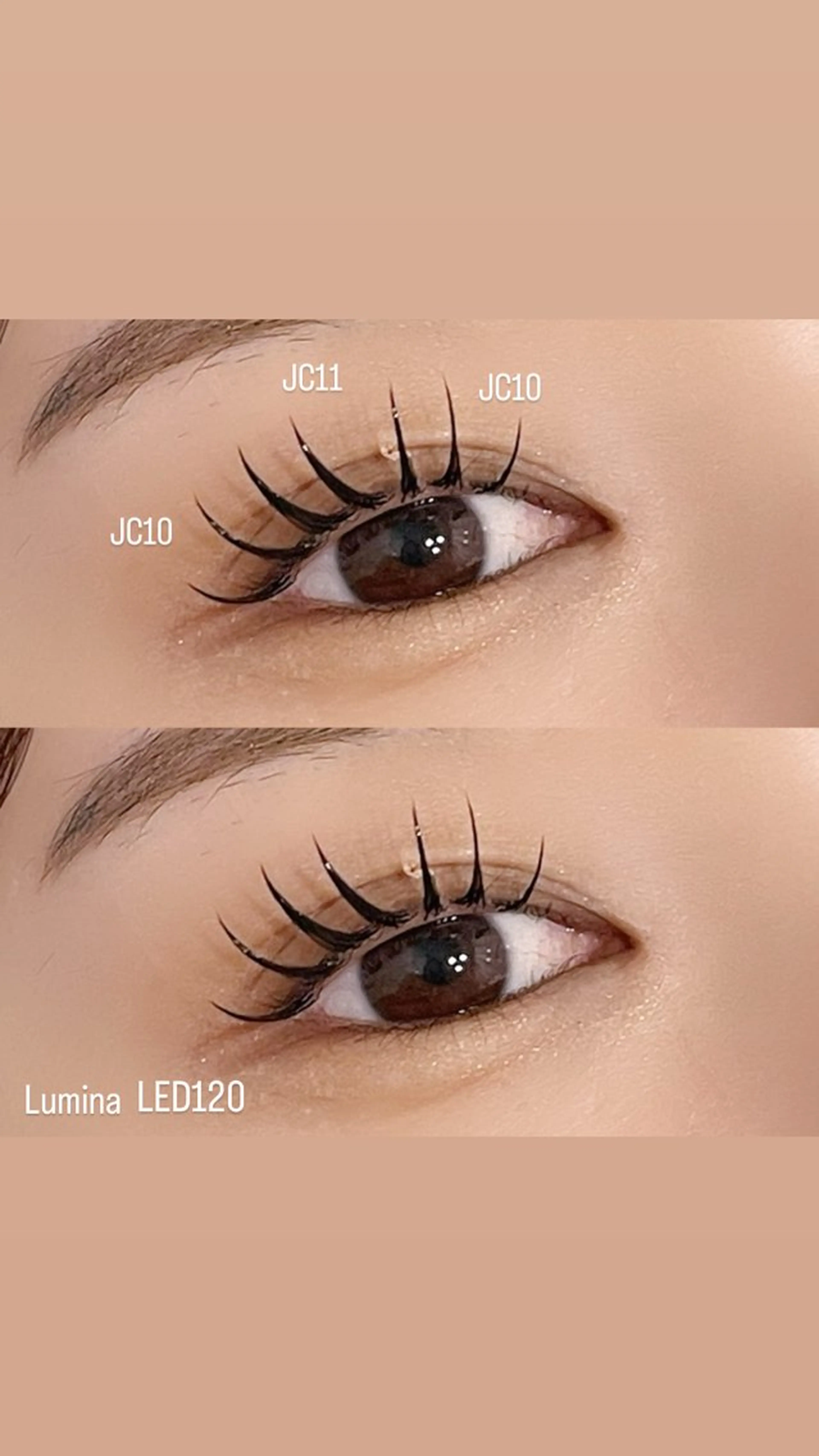 マツエク・マツパ Lumina Fuyumiのマツエク・マツパデザイン