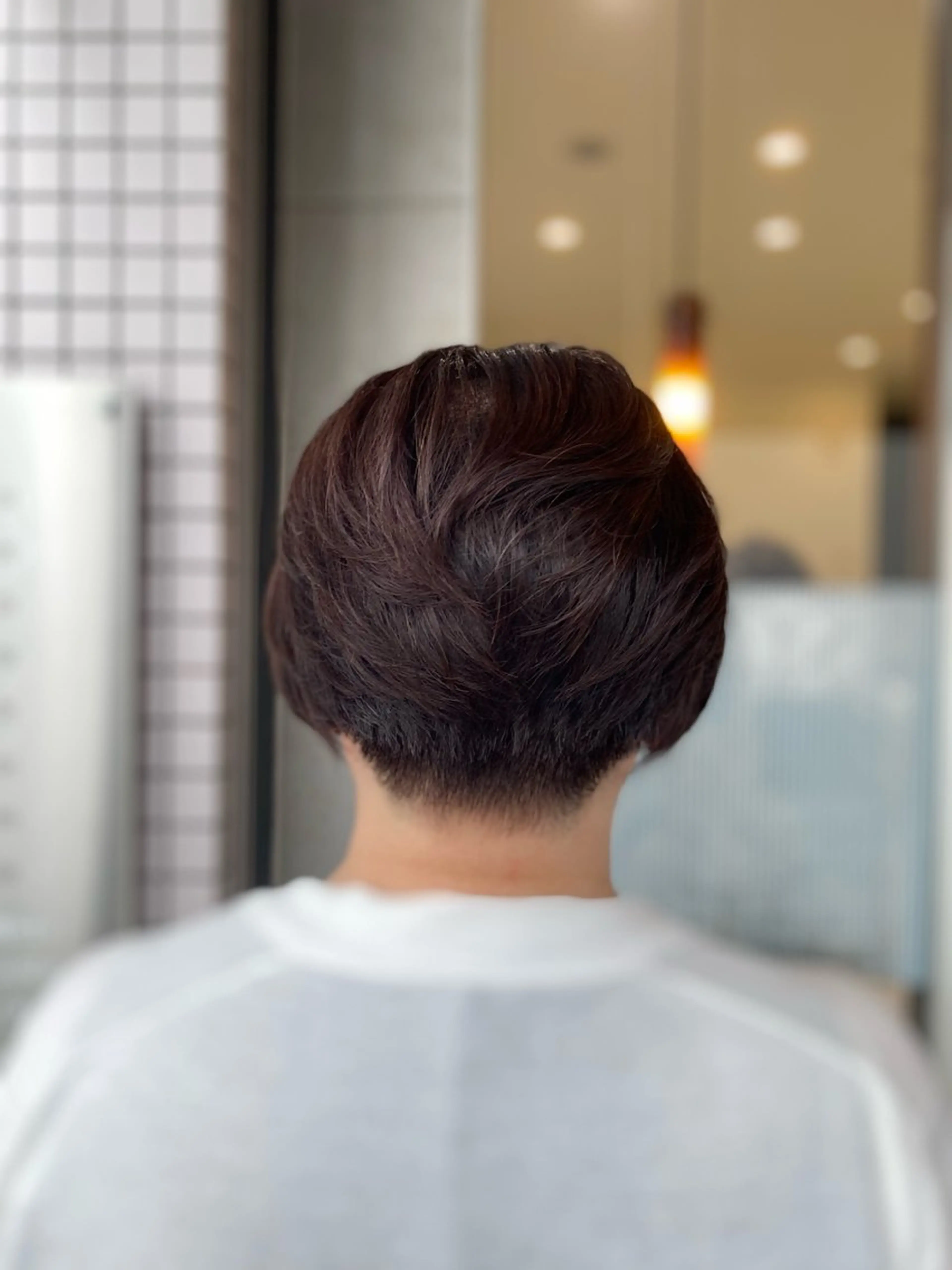 ショート ショートヘア カット Aphrodite 横手 亜紀のヘアスタイル