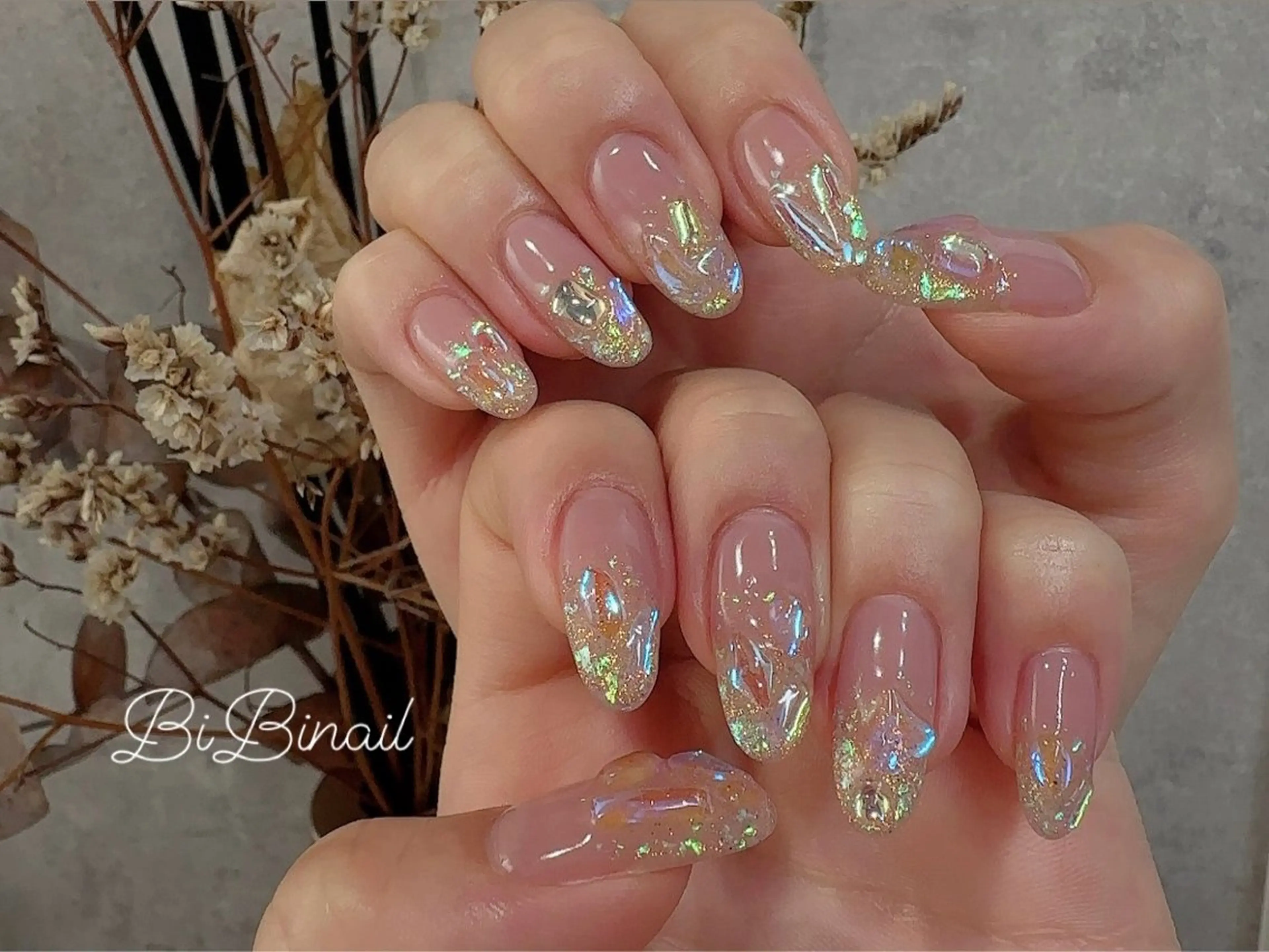 ネイル ハンドネイル purple hair design所属・Sumi Tomoのネイルデザイン