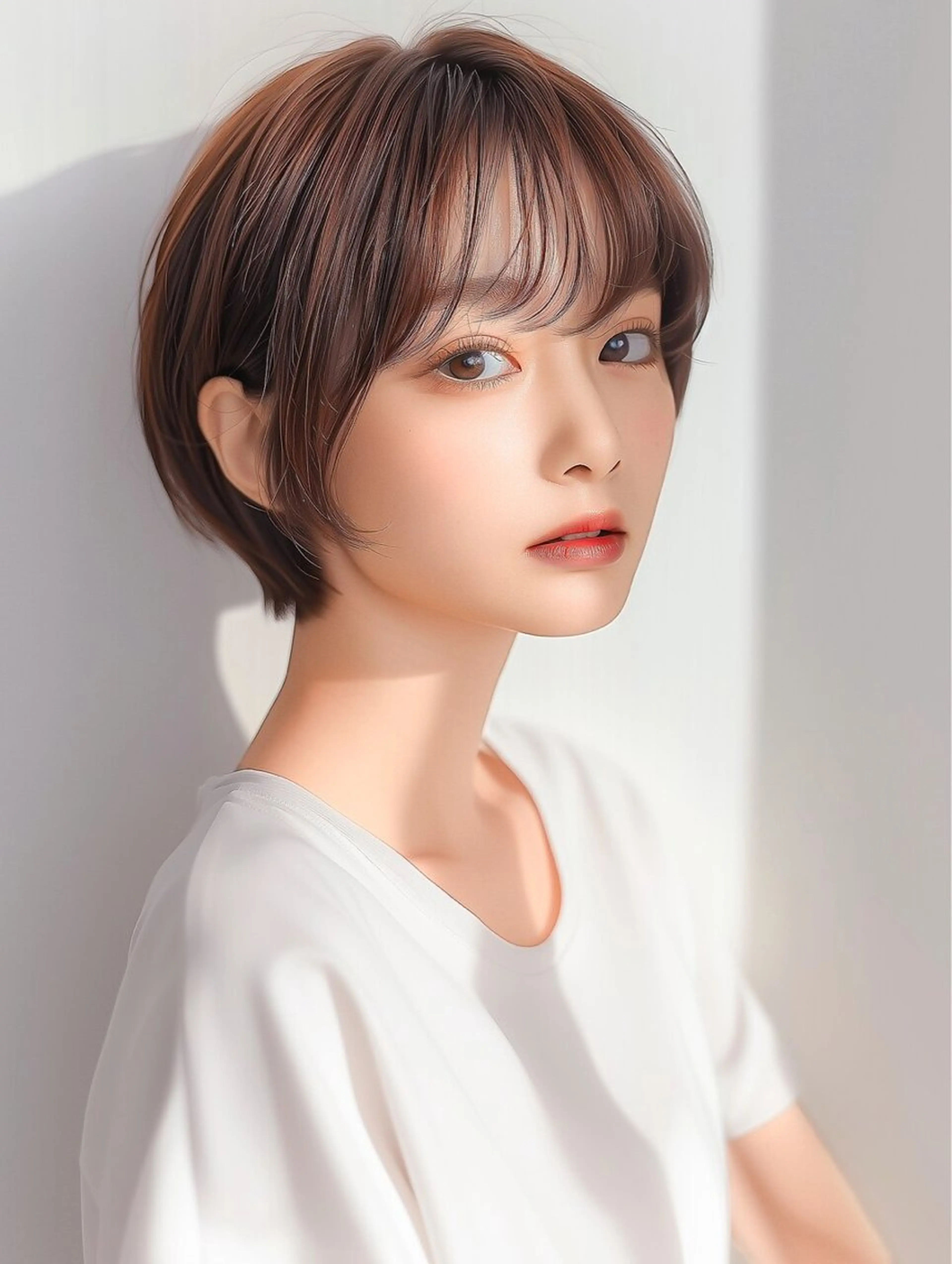 ショート ショートヘア LOVEST Rihoのヘアスタイル