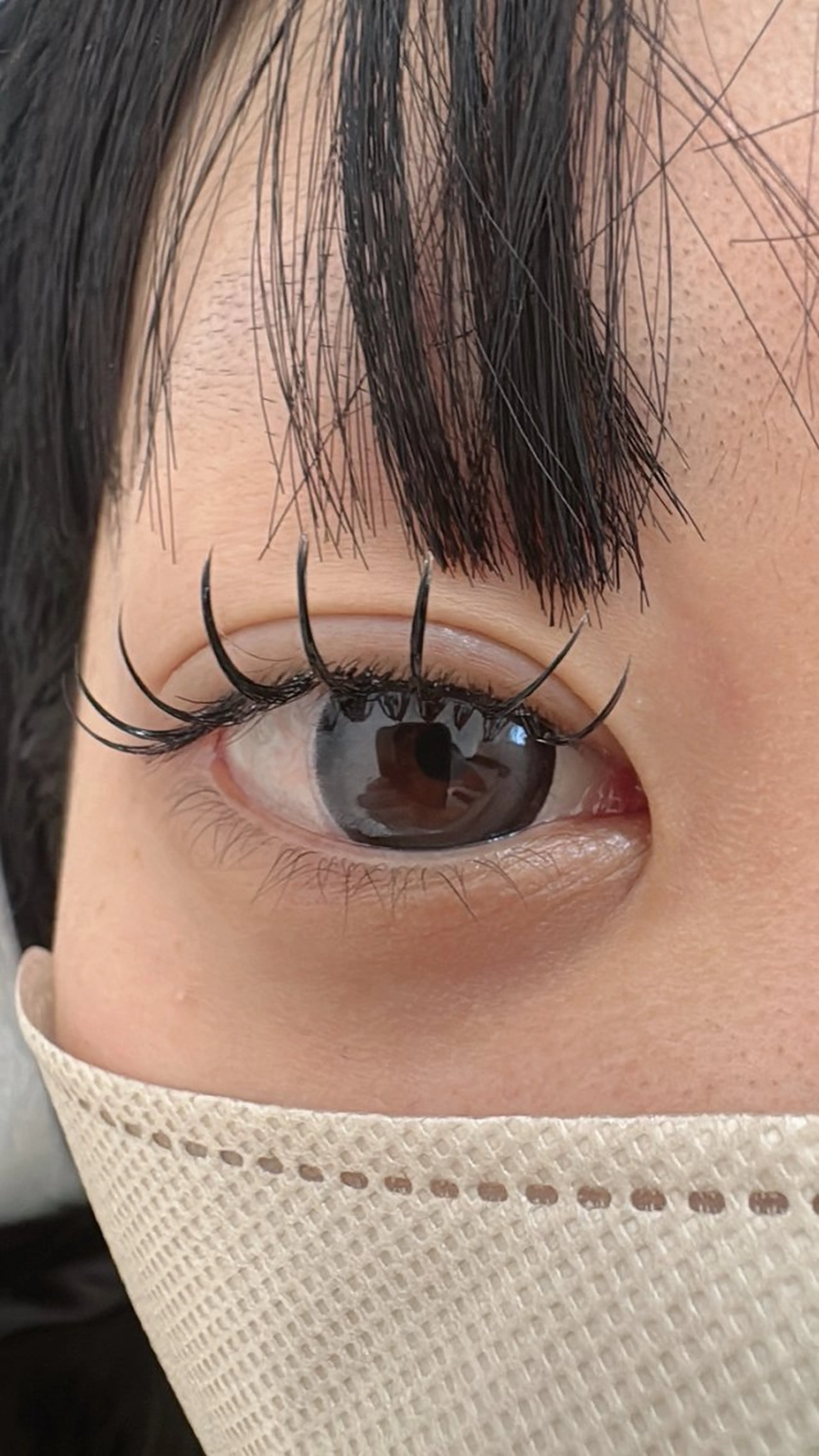 マツエク・マツパ 束感まつ毛 フラットラッシュ マツエク パリジェンヌ マツエク専門店　玲子のマツエク・マツパデザイン