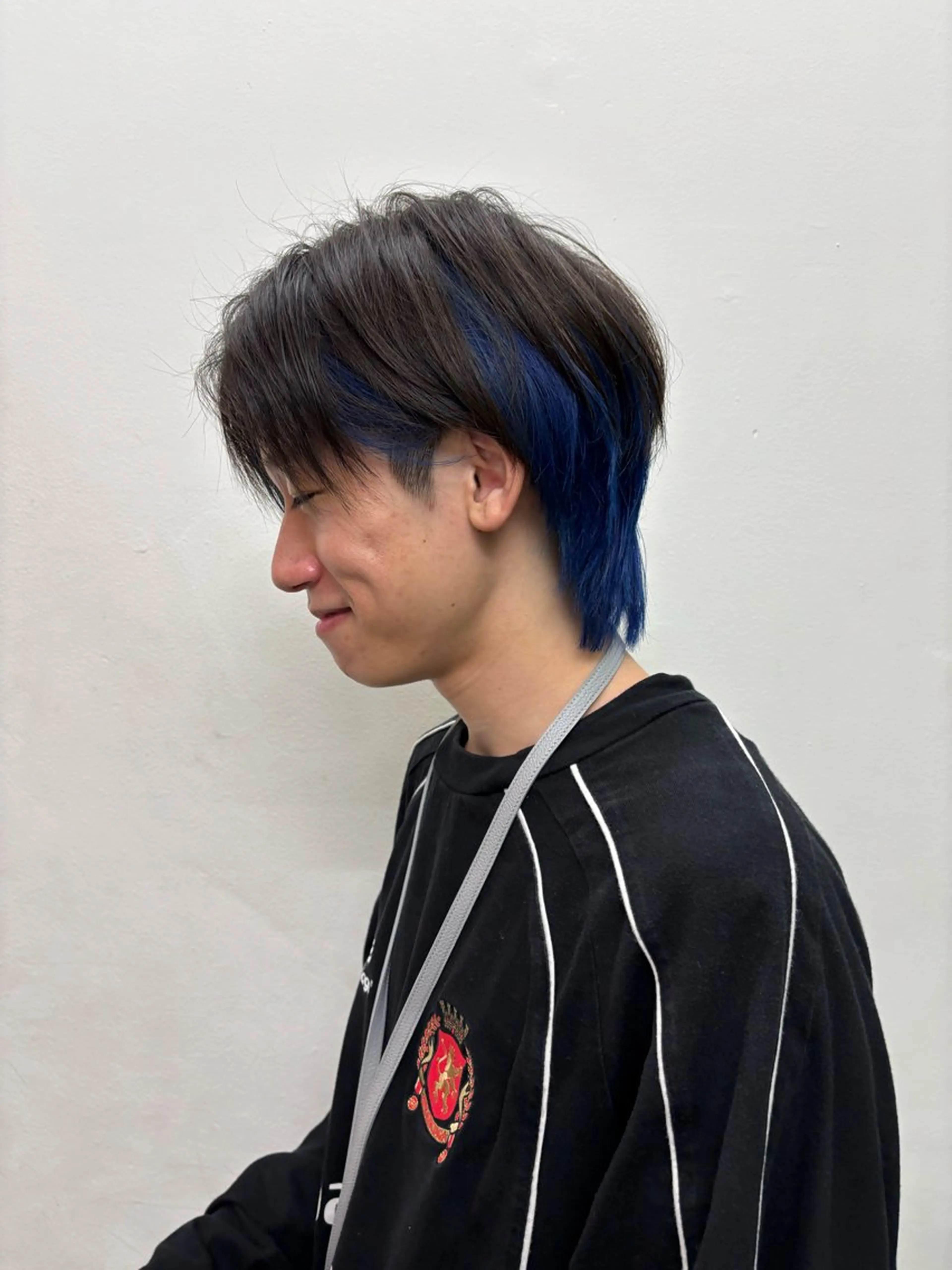 カラー メンズ ヘアカラー トリートメント ワタナベ イオリ🧼のヘアスタイル