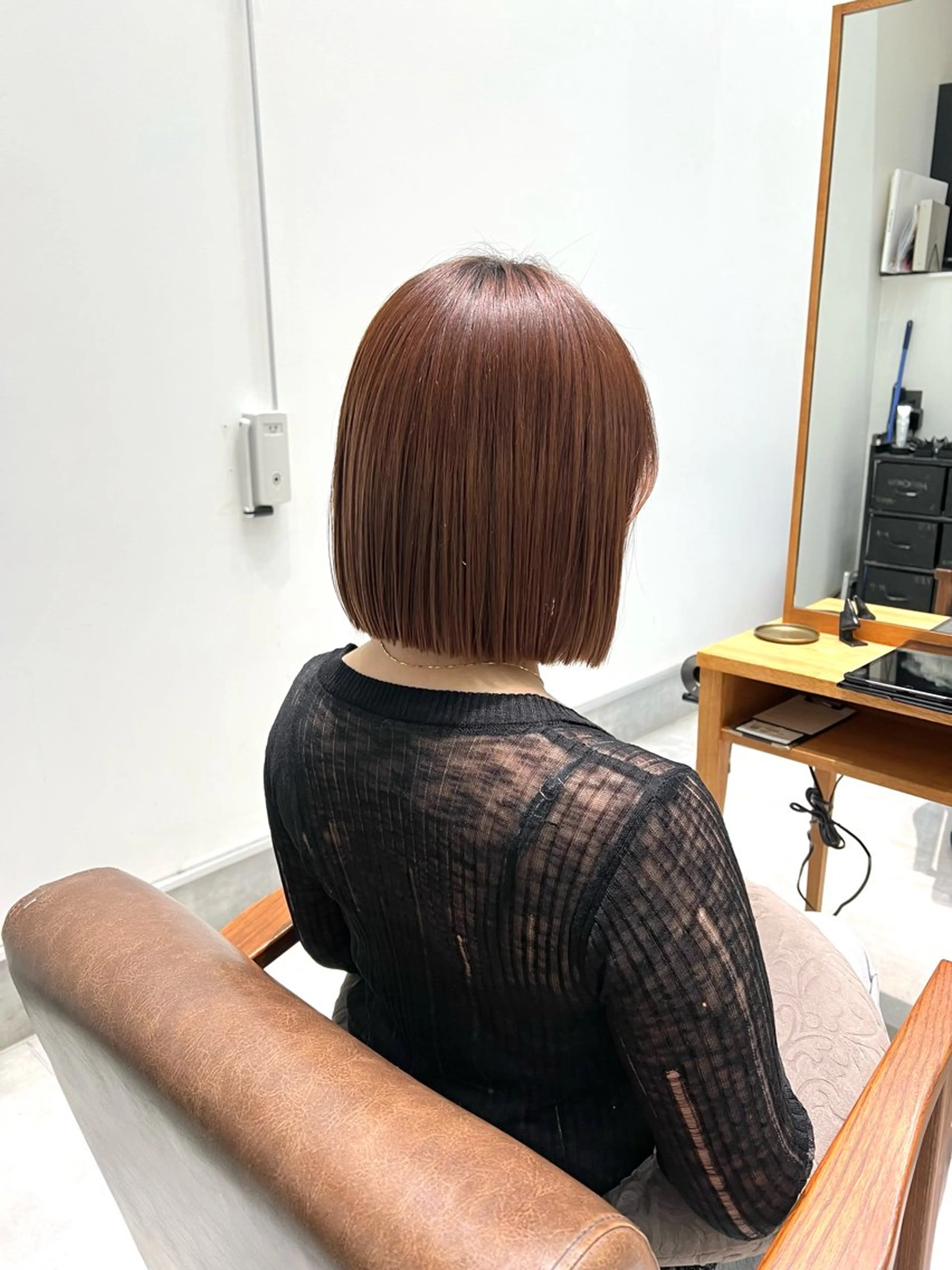 ショート 髪質改善 トリートメント トリートメント 黒阪 なみのヘアスタイル