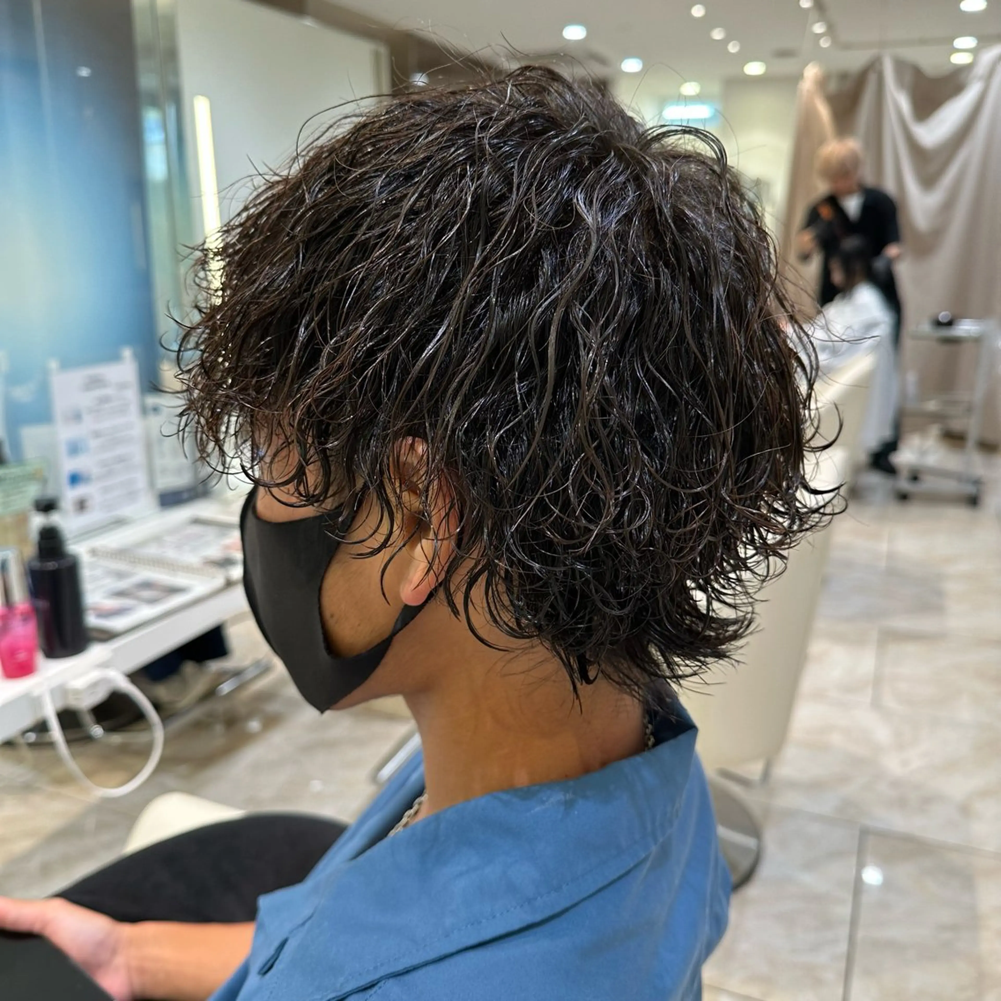 パーマ 🌼丸みボブ🌼 ショート　柏木結太のヘアスタイル