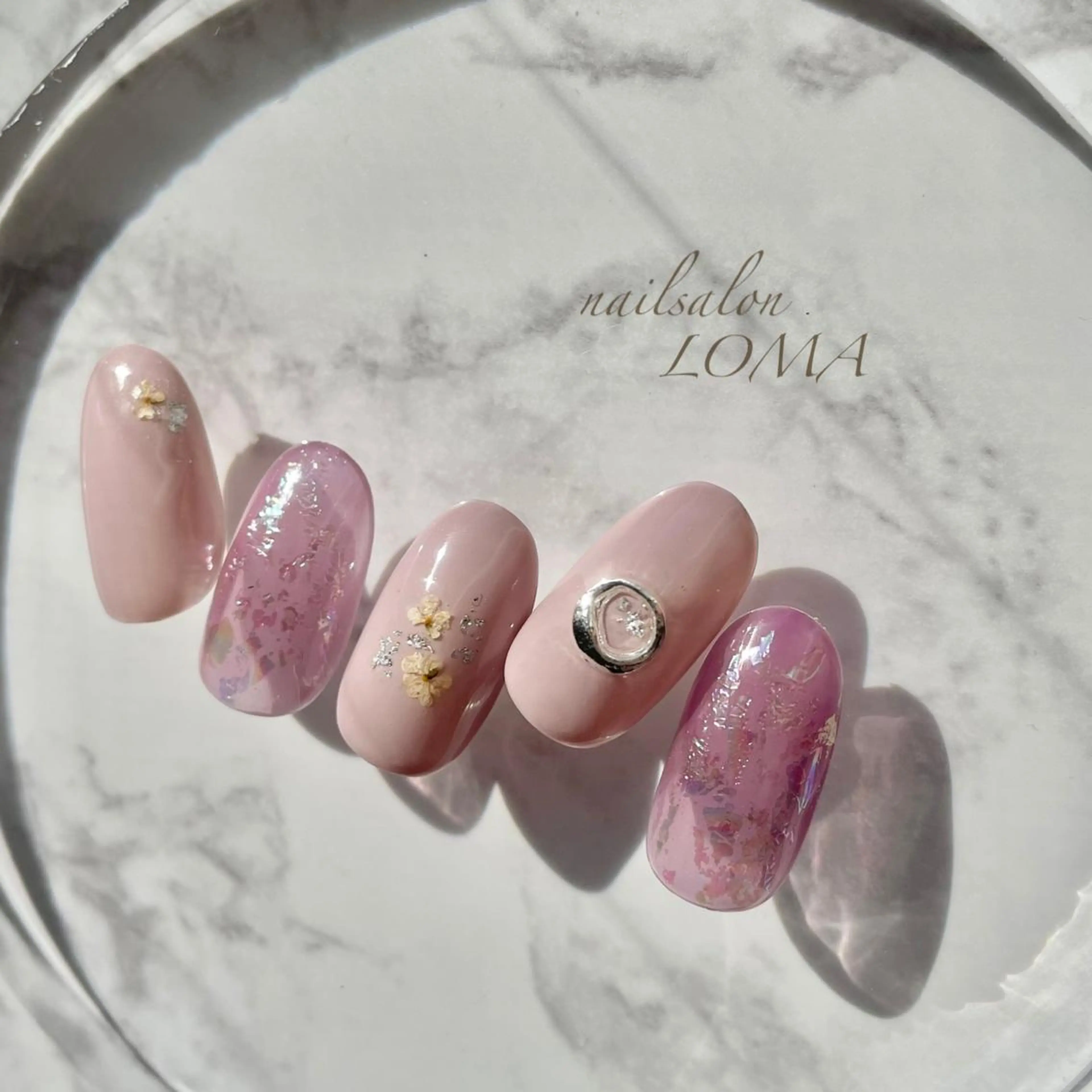 ネイル パープル m-nail 🌙minamiのネイルデザイン