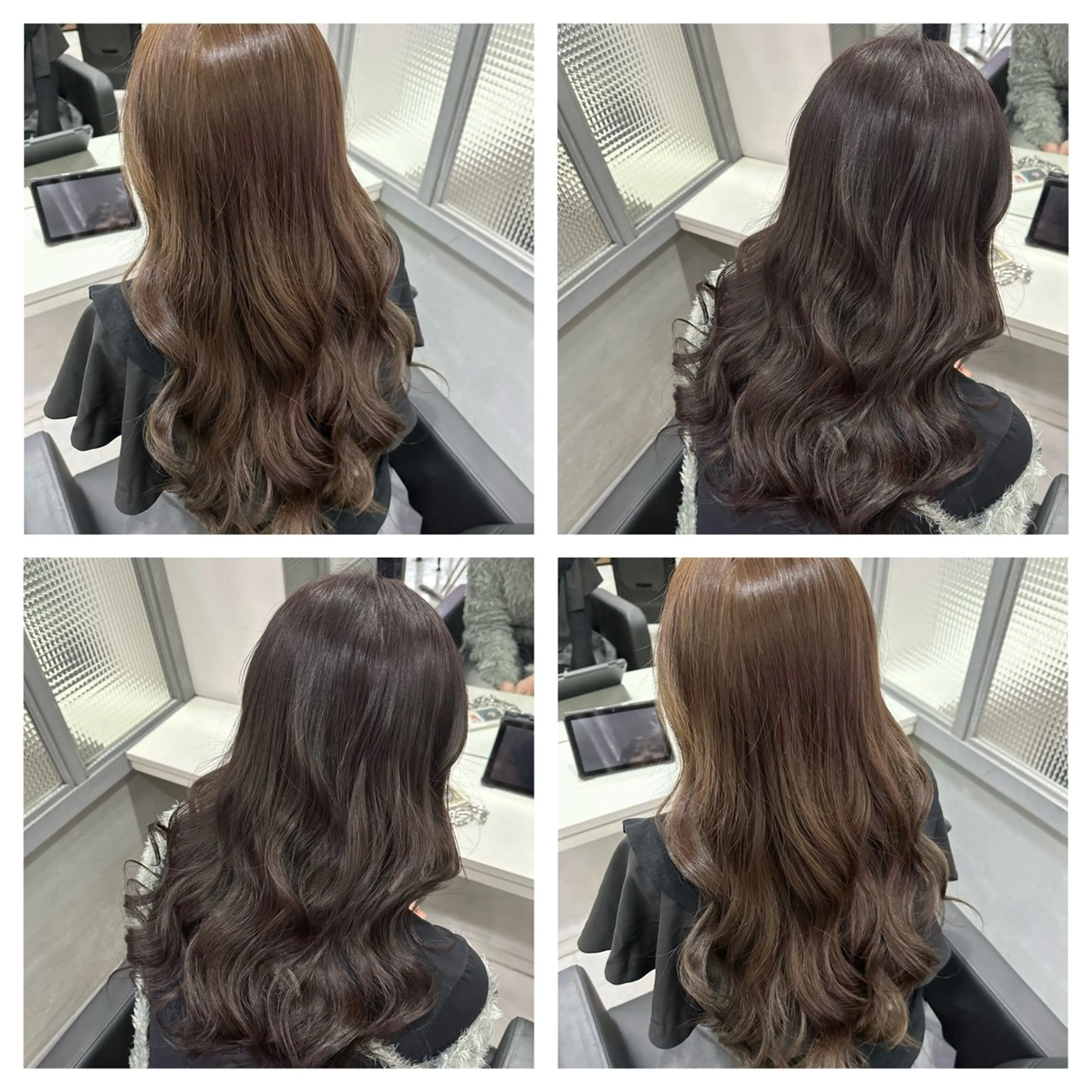 セミロング カラー ヘアアレンジ 🎀推し活ヘアー🎀 Yuuna🐰💖のヘアスタイル