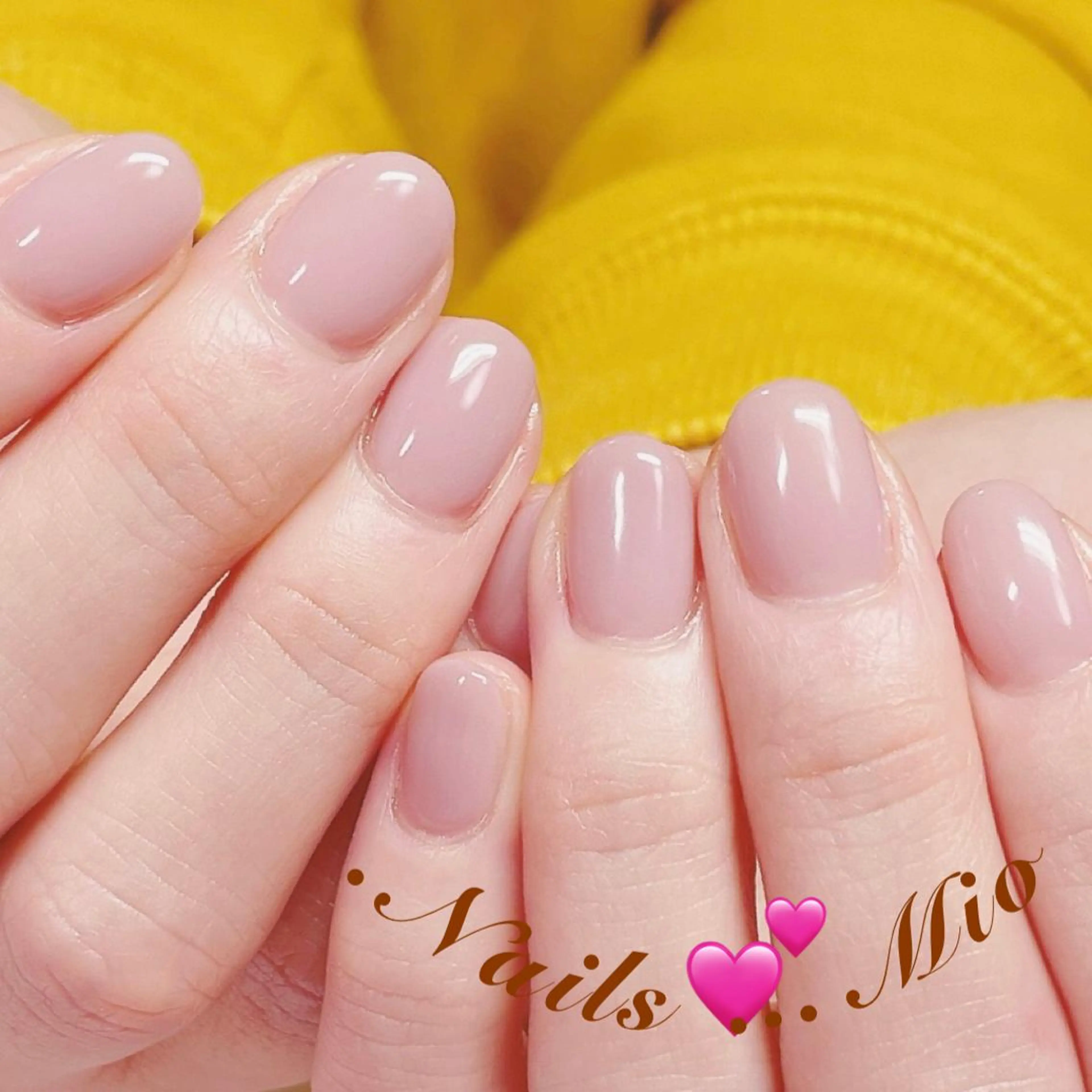 ネイル ワンカラーネイル .Nails Mio 赤羽西ネイルサロンのネイルデザイン