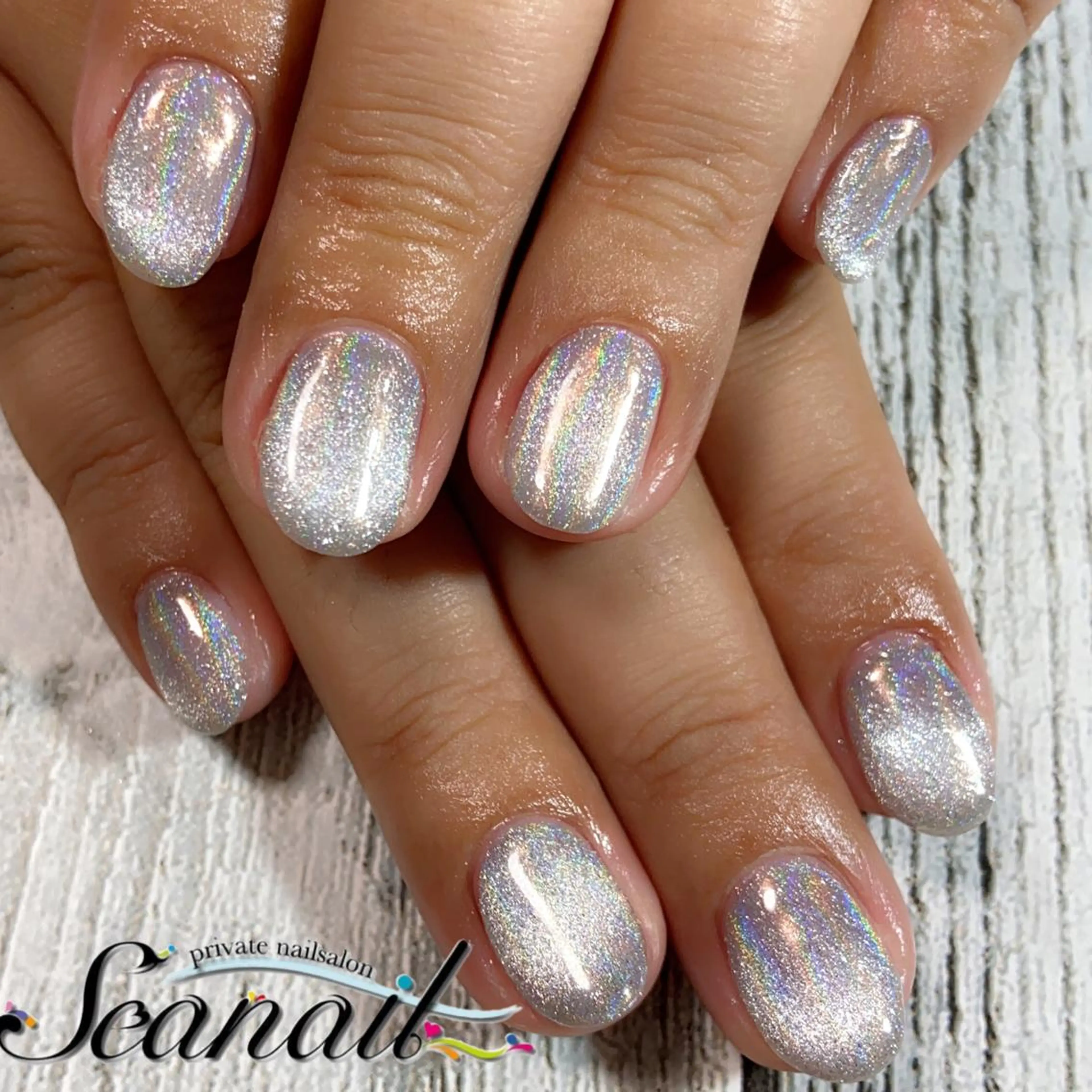 ネイル アートネイル フットネイル ジェルネイル キラキラネイル マグネットネイル 小尾 栞のネイルデザイン