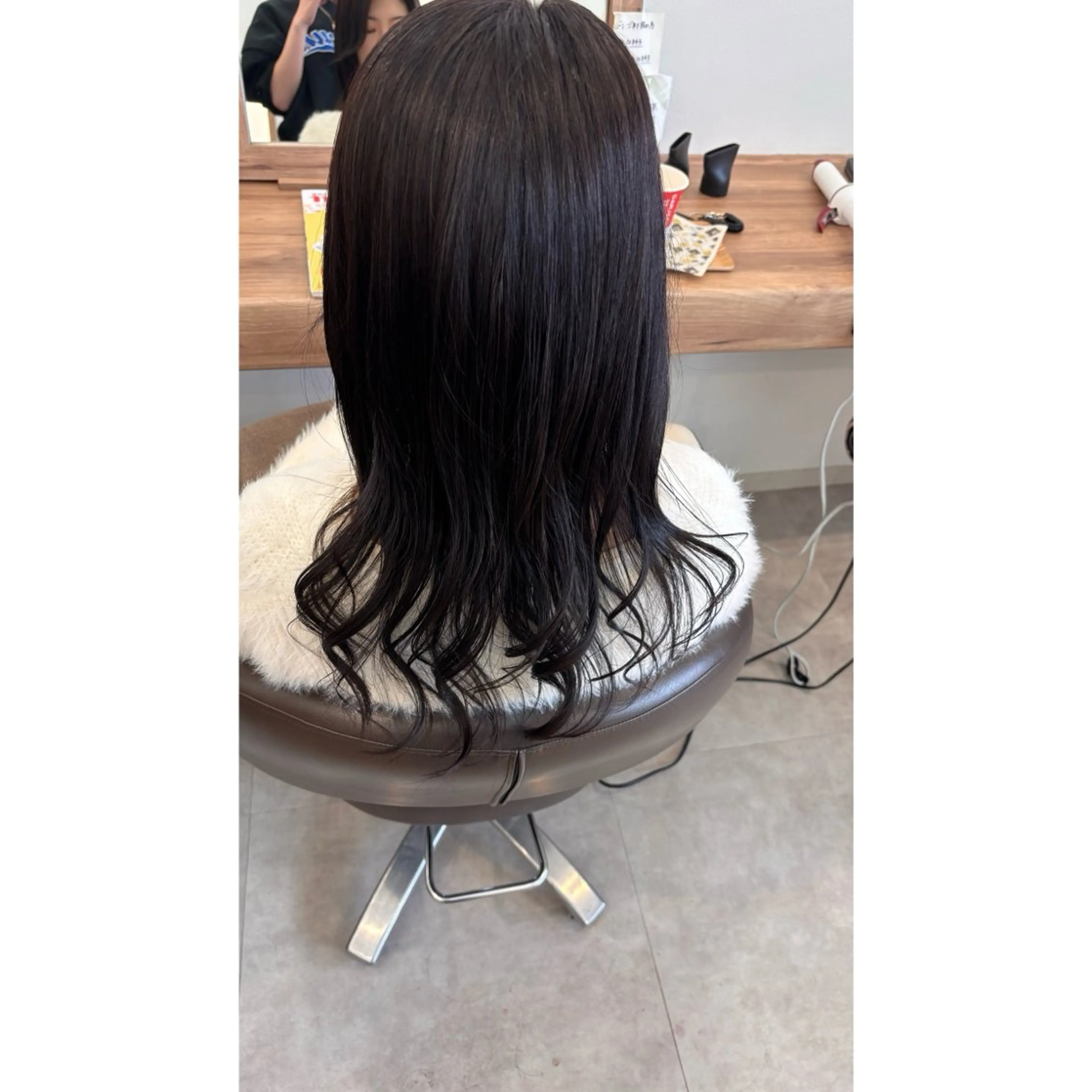 カラー ブラウンカラー ヘアカラー 阿部 美咲のヘアスタイル