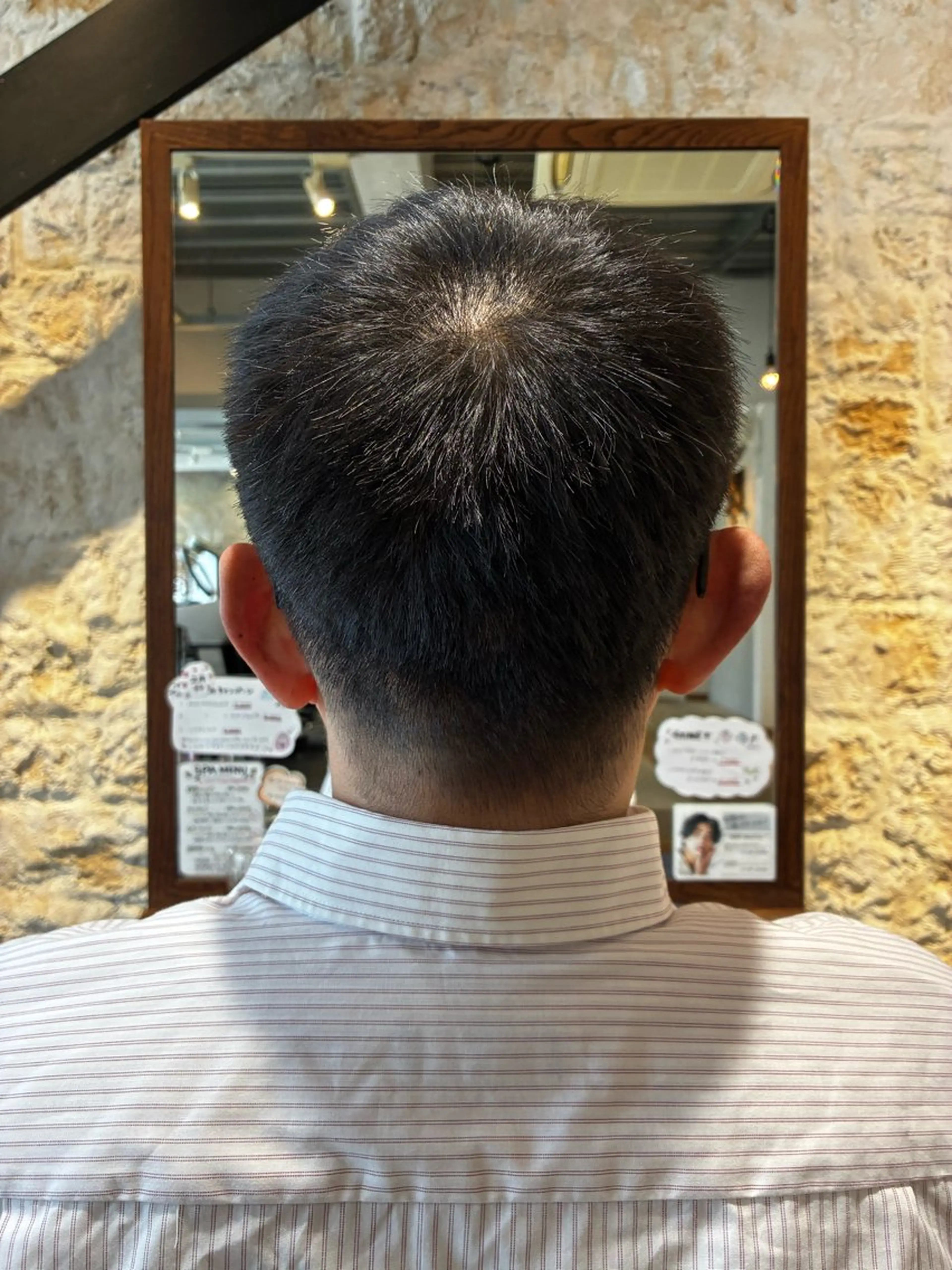 メンズ 安田 純香のヘアスタイル