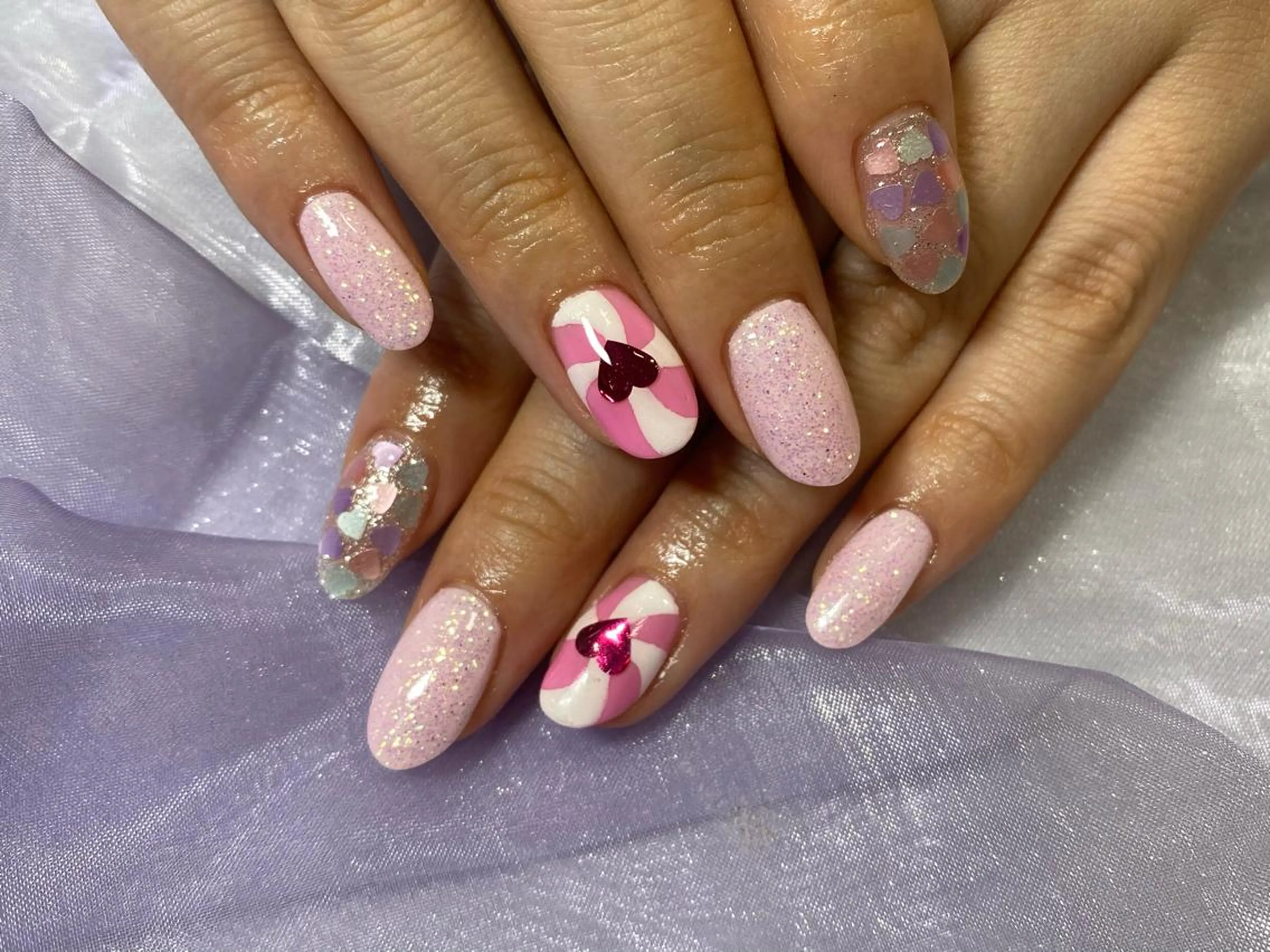ネイル ハンドネイル L'ecrin 田中のネイルデザイン