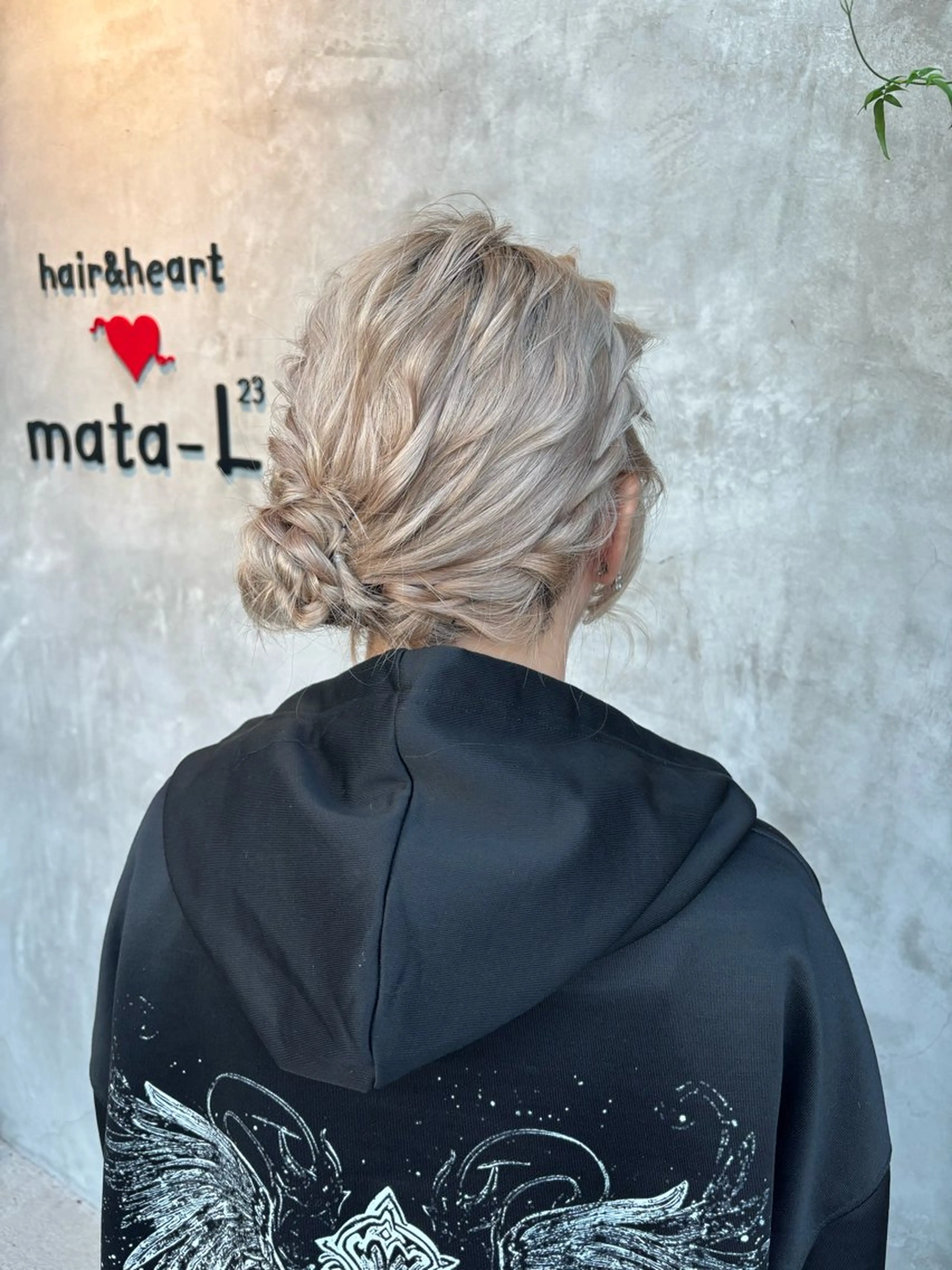 ヘアアレンジ mata-L23 かのんのヘアスタイル