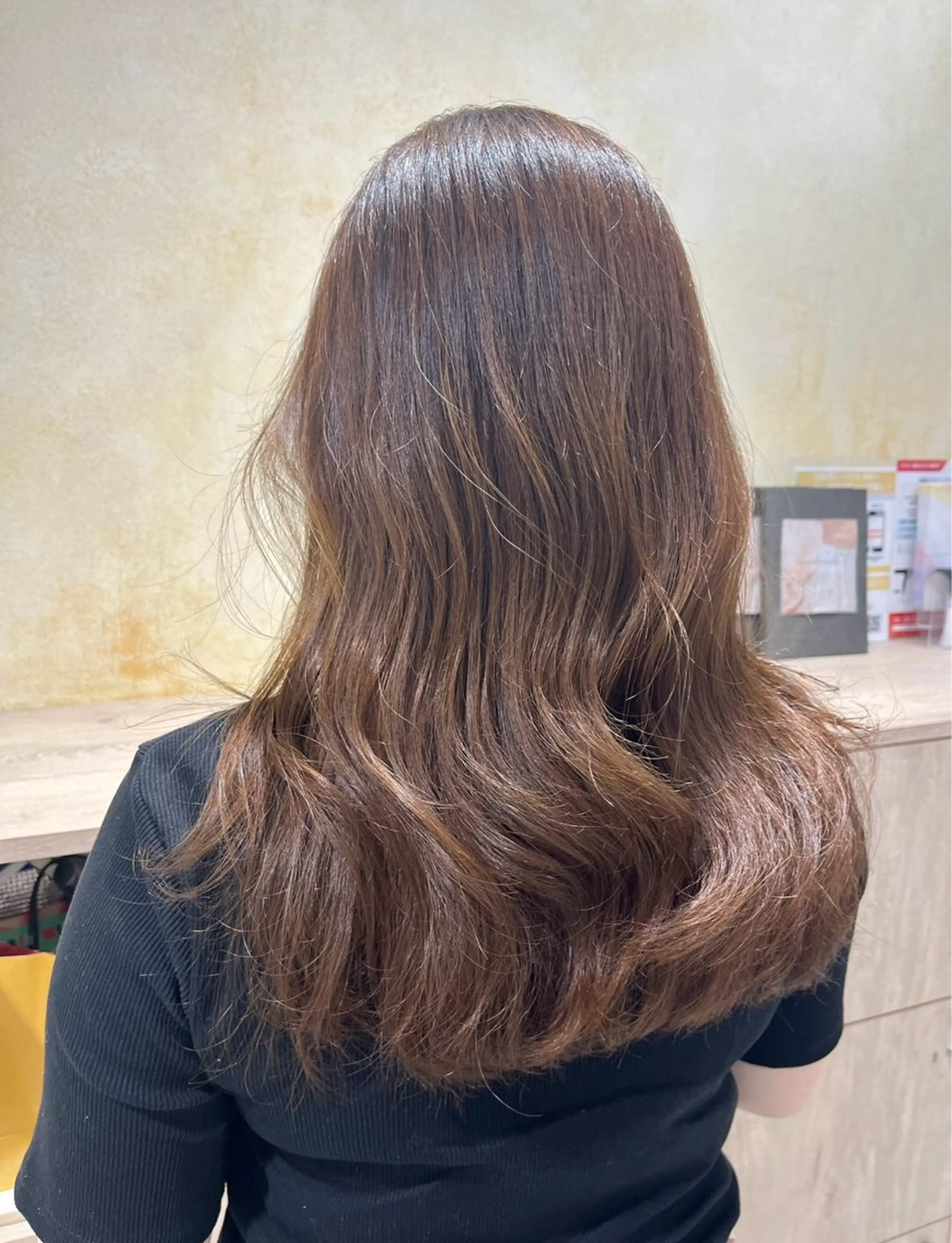 セミロング カラー カット ヘアカラー トリートメント ボブ/美髪矯正 /佐藤　奈巳のヘアスタイル
