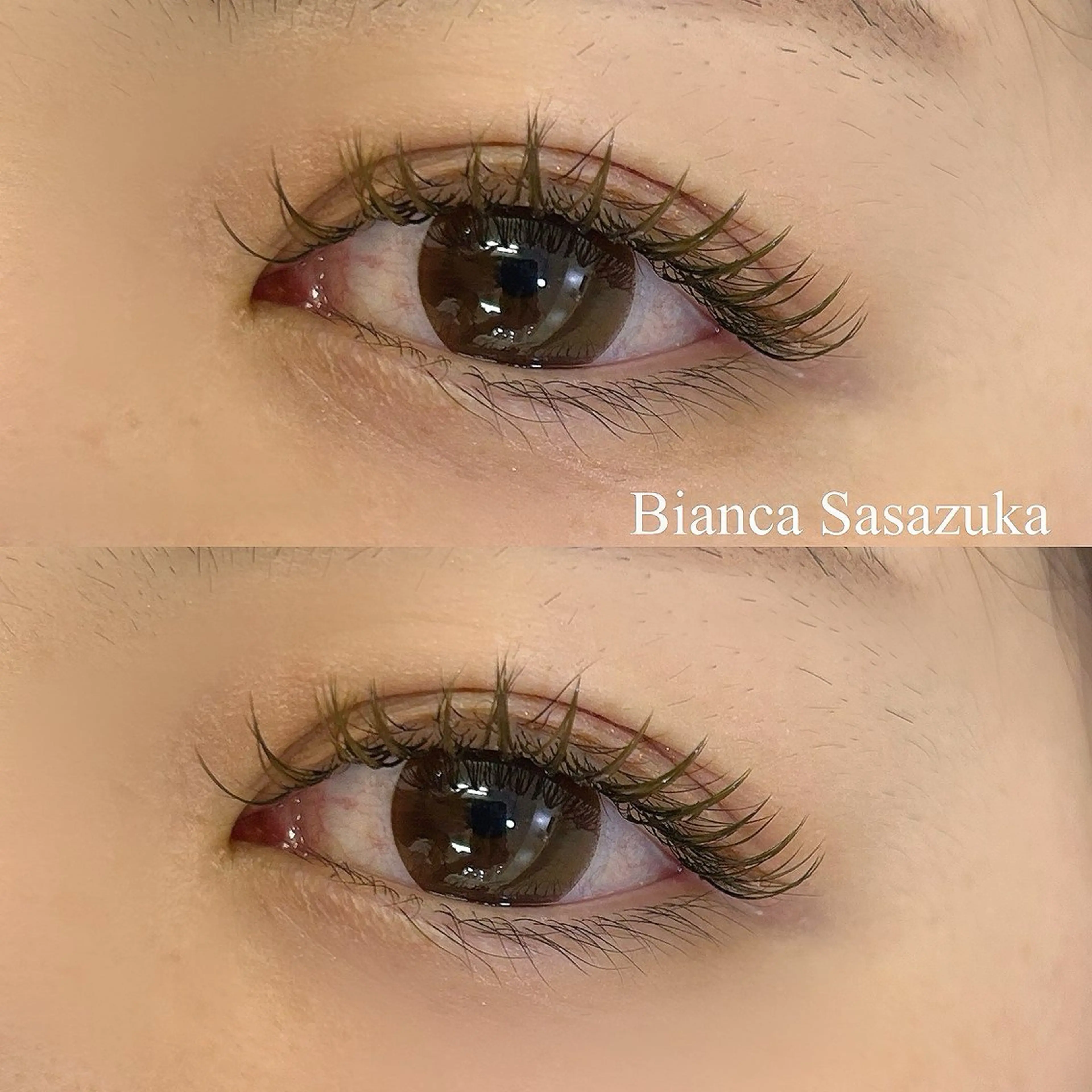 マツエク・マツパ カラーマツエク Bianca 🌺SUZUKIのマツエク・マツパデザイン