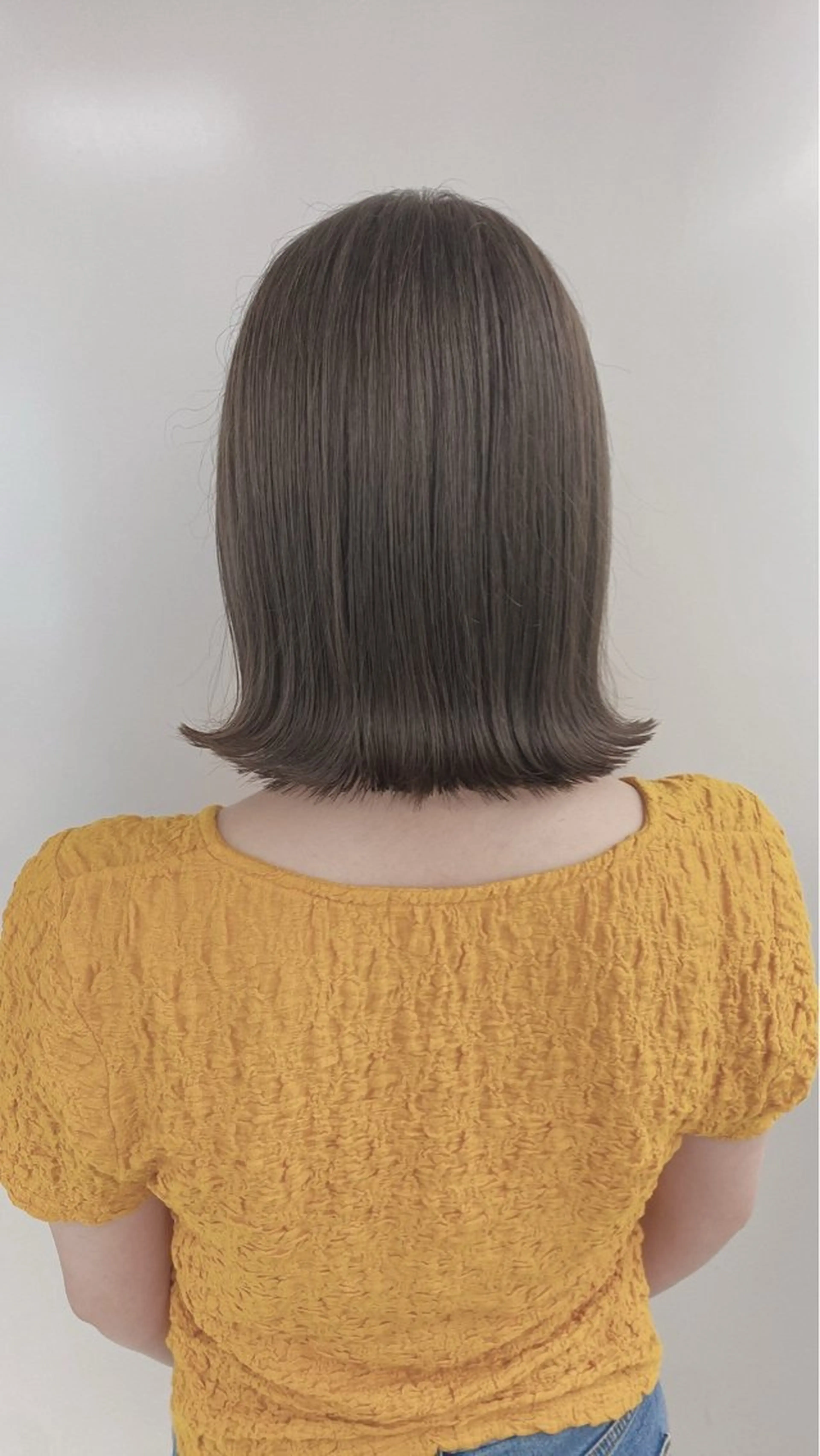 カラー オリーブカラー ヘアカラー 透明感/グレージュ/ ベージュ/るな🪽のヘアスタイル